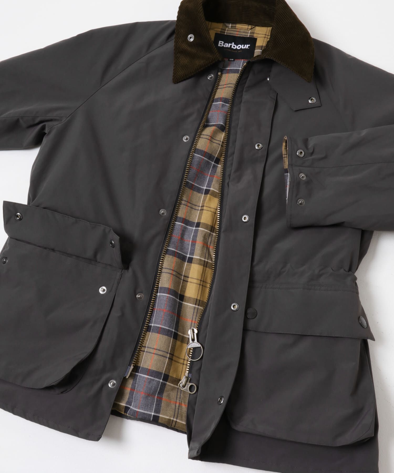 URBAN RESEARCH DOORS「『別注』Barbour　OS BEDALE PADDED」|ノーカラーコート|