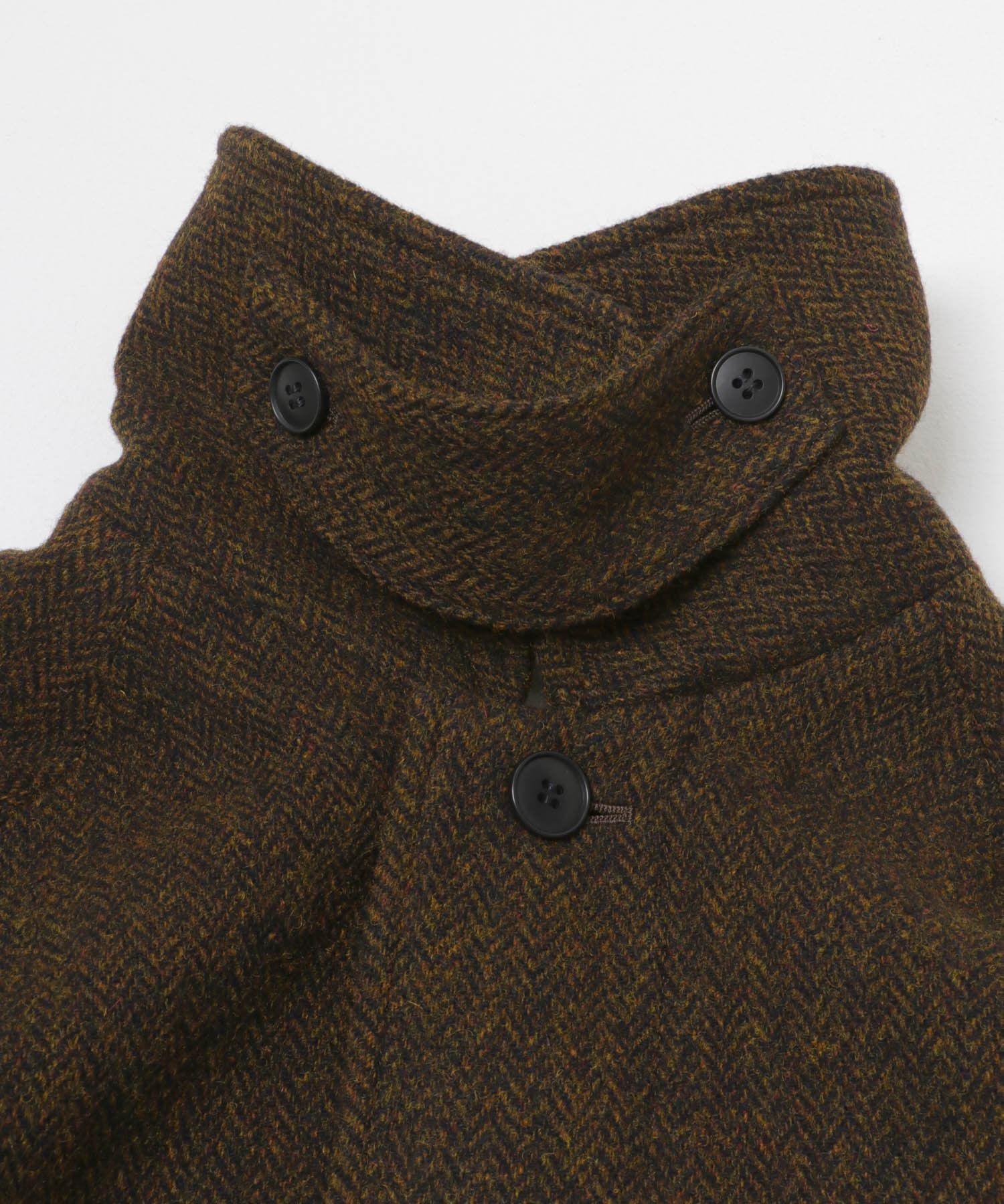 かぐれ「『ユニセックス』Wool bal coat」|ノーカラーコート|