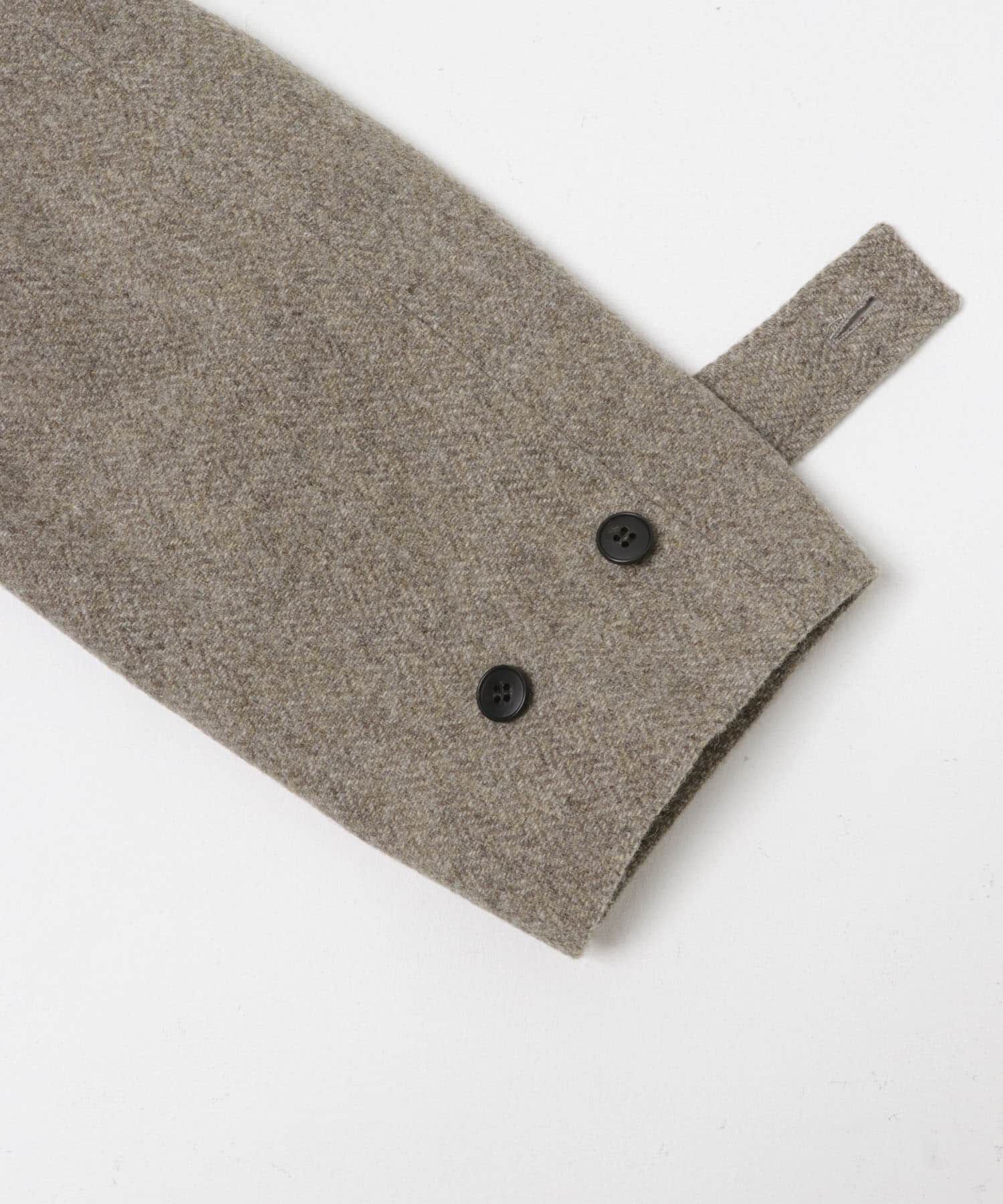 かぐれ「『ユニセックス』Wool bal coat」|ノーカラーコート|