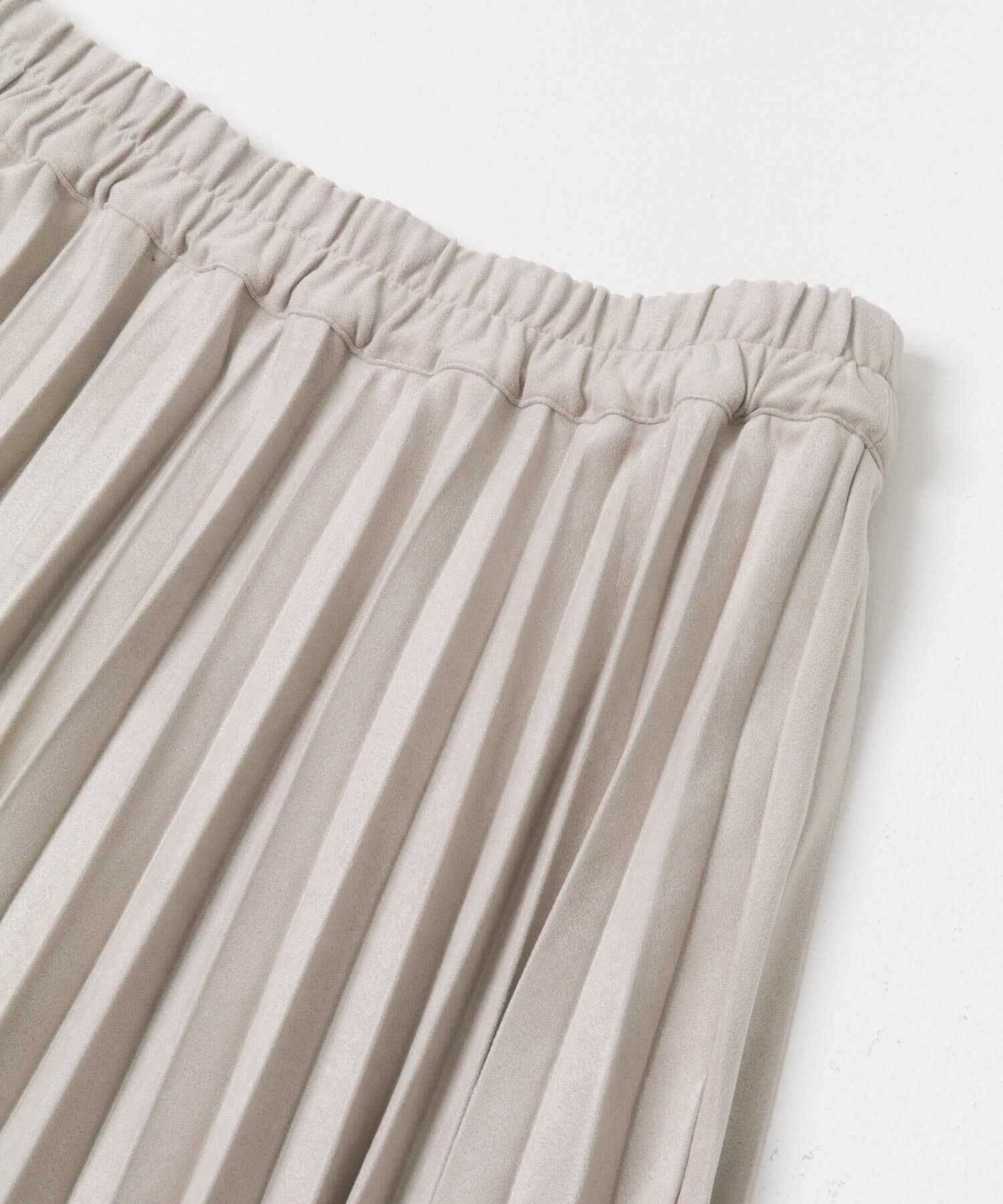 Sonny Label 「フェイクスウェードプリーツスカート」|スカート|