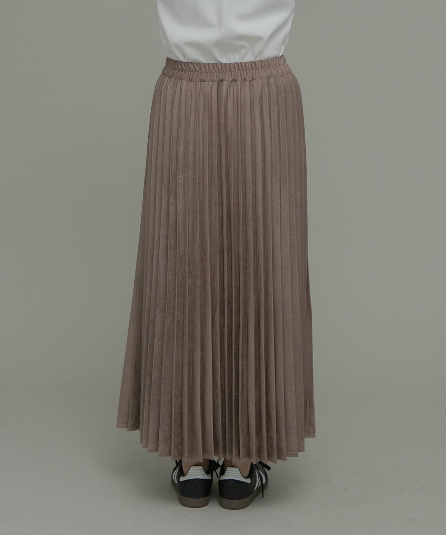 Sonny Label 「フェイクスウェードプリーツスカート」|スカート|