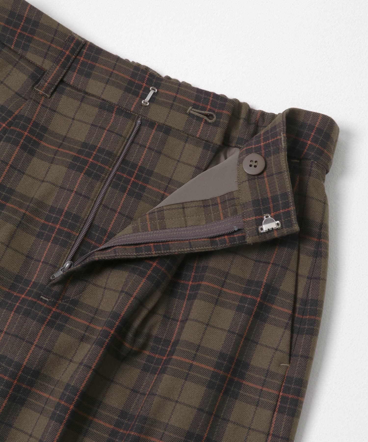 URBAN RESEARCH DOORS「FORK&SPOON　チェックストレートスカート」|スカート|