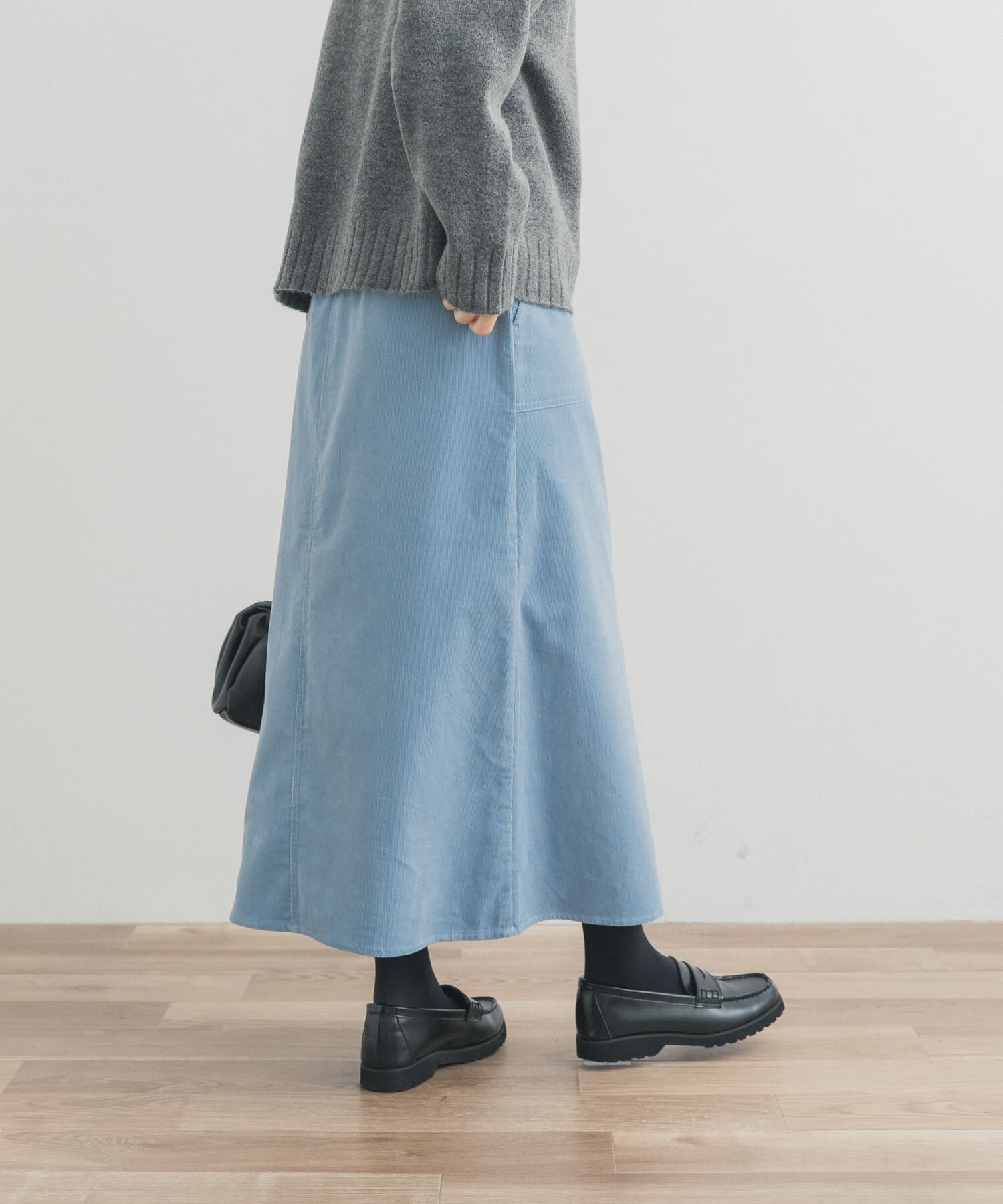 URBAN RESEARCH DOORS「『UR TECH』コーデュロイスカート」|スカート|