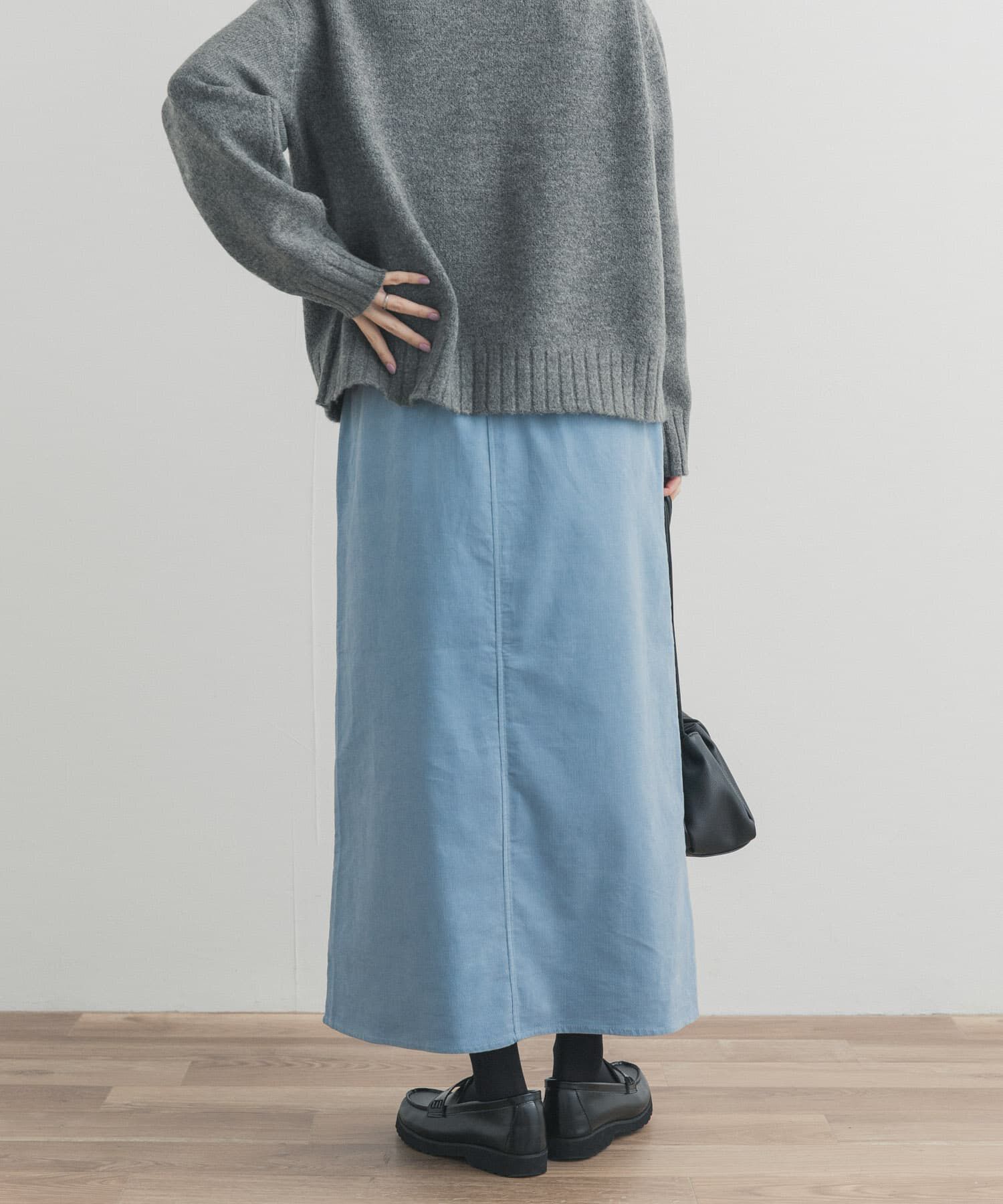 URBAN RESEARCH DOORS「『UR TECH』コーデュロイスカート」|スカート|