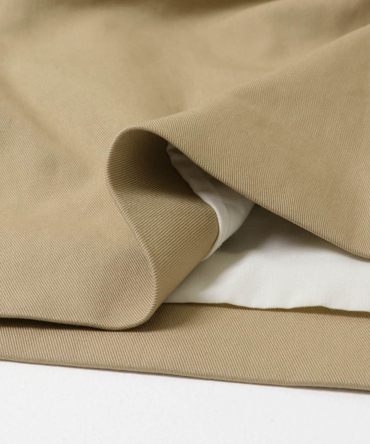 URBAN RESEARCH DOORS「BACKヨークスタンドカラーコート」|ノーカラーコート|