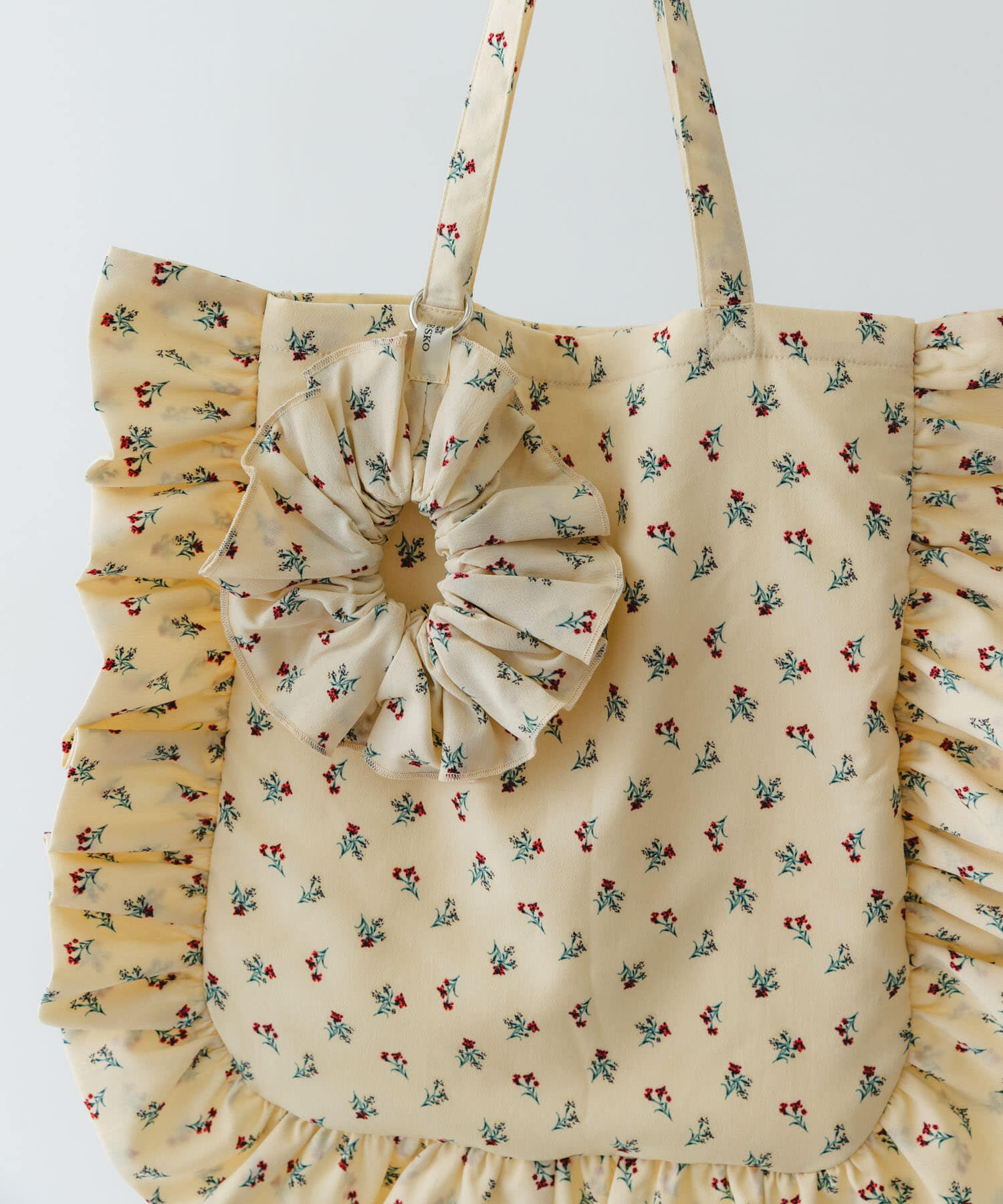 RODE SKO「シュシュセットサイドフリルトート」|トートバッグ|