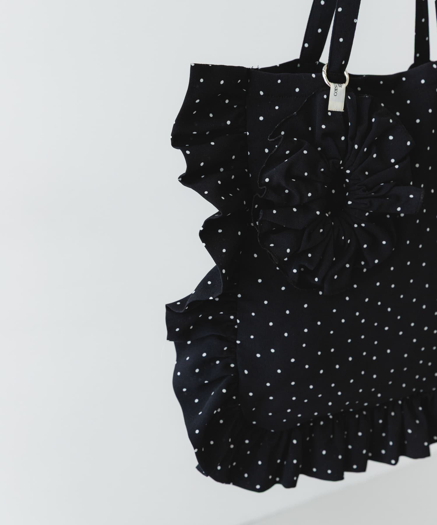 RODE SKO「シュシュセットサイドフリルトート」|トートバッグ|