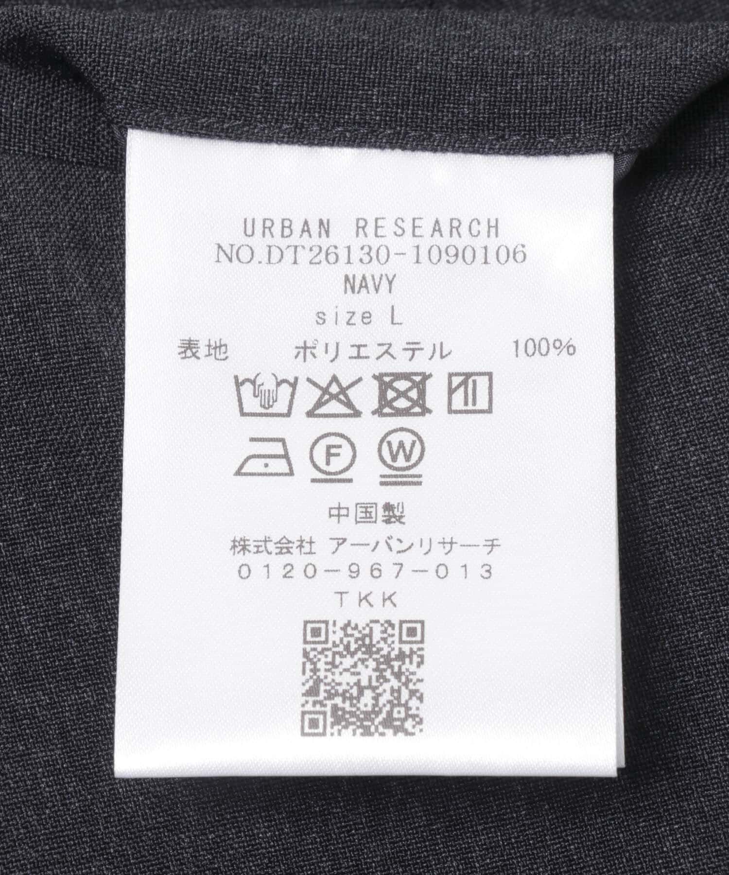 URBAN RESEARCH DOORS「LIFE STYLE TAILOR　メランジストレッチパンツ」|スラックス|