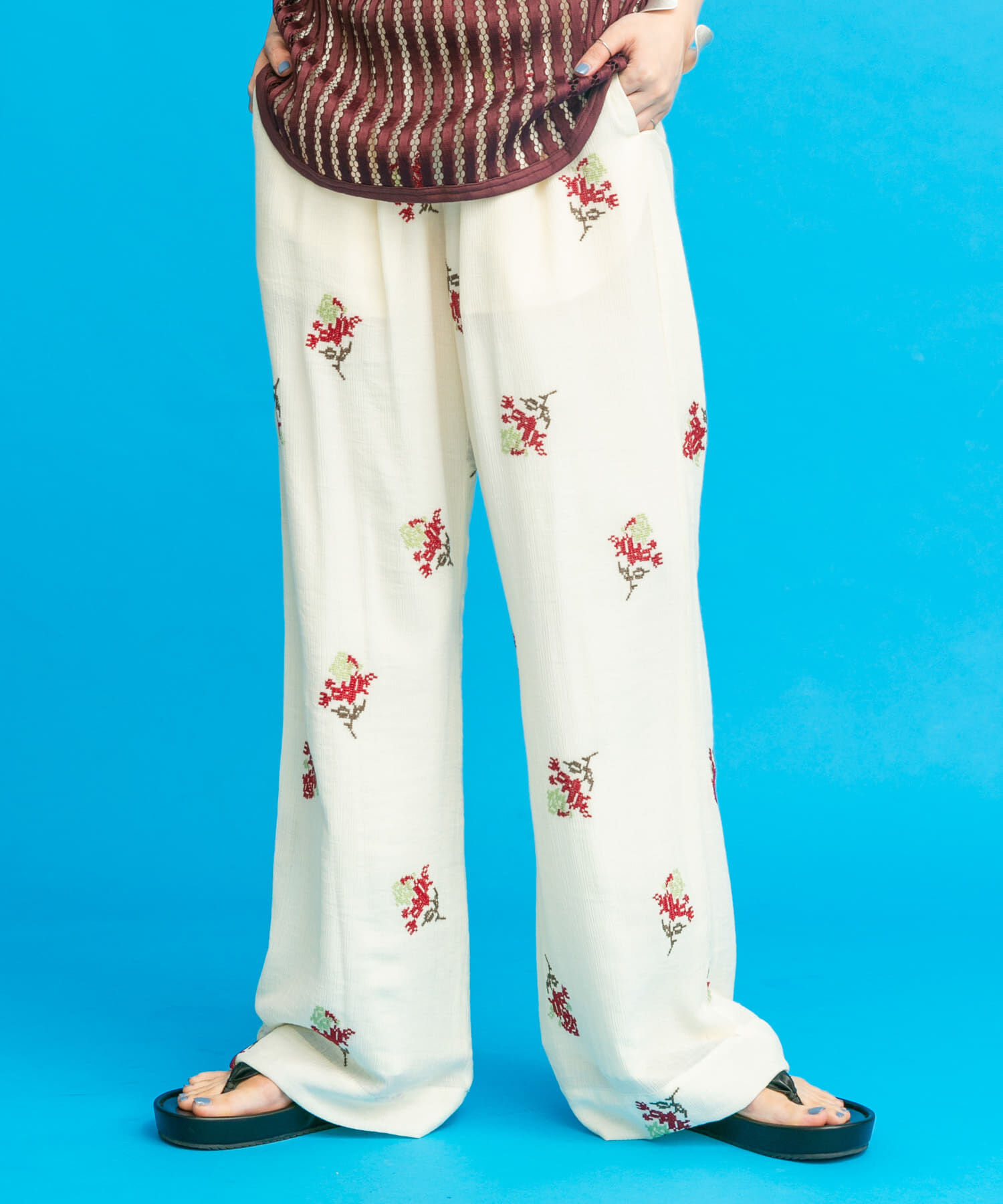  「エンブロイダリーイージーパンツ」|その他|