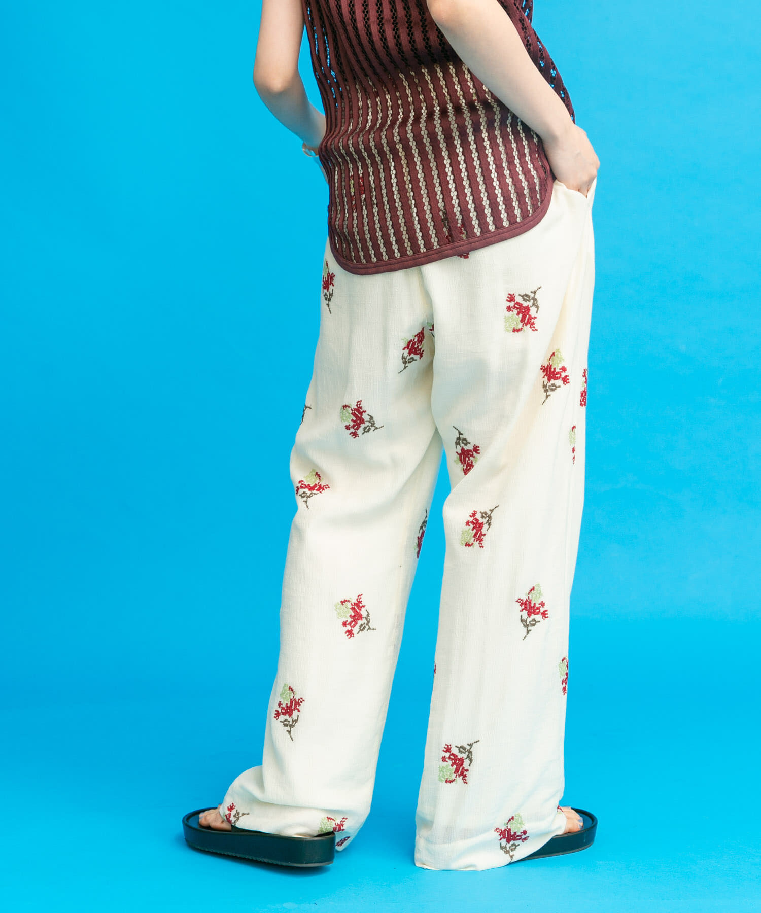  「エンブロイダリーイージーパンツ」|その他|