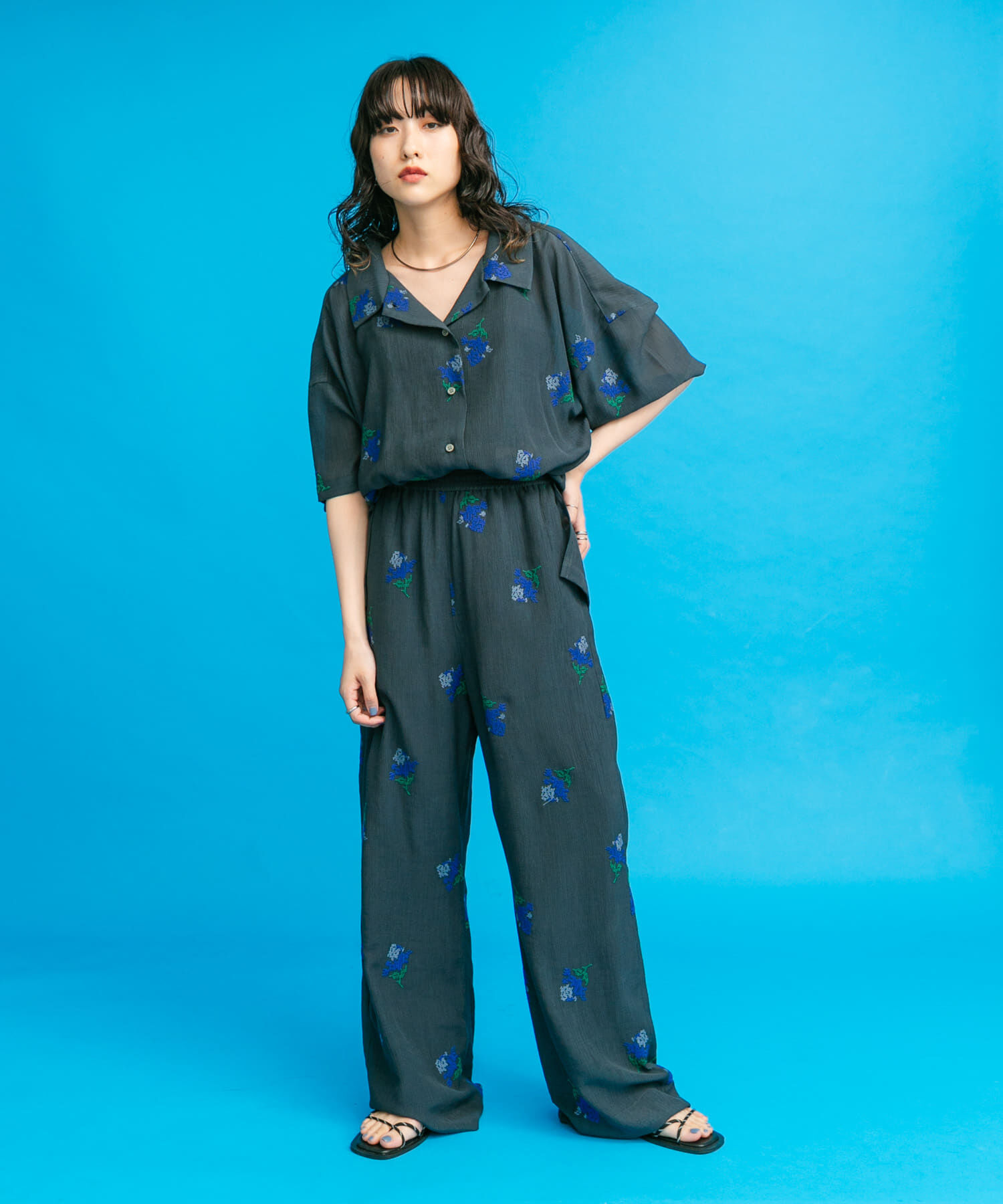  「エンブロイダリーイージーパンツ」|その他|