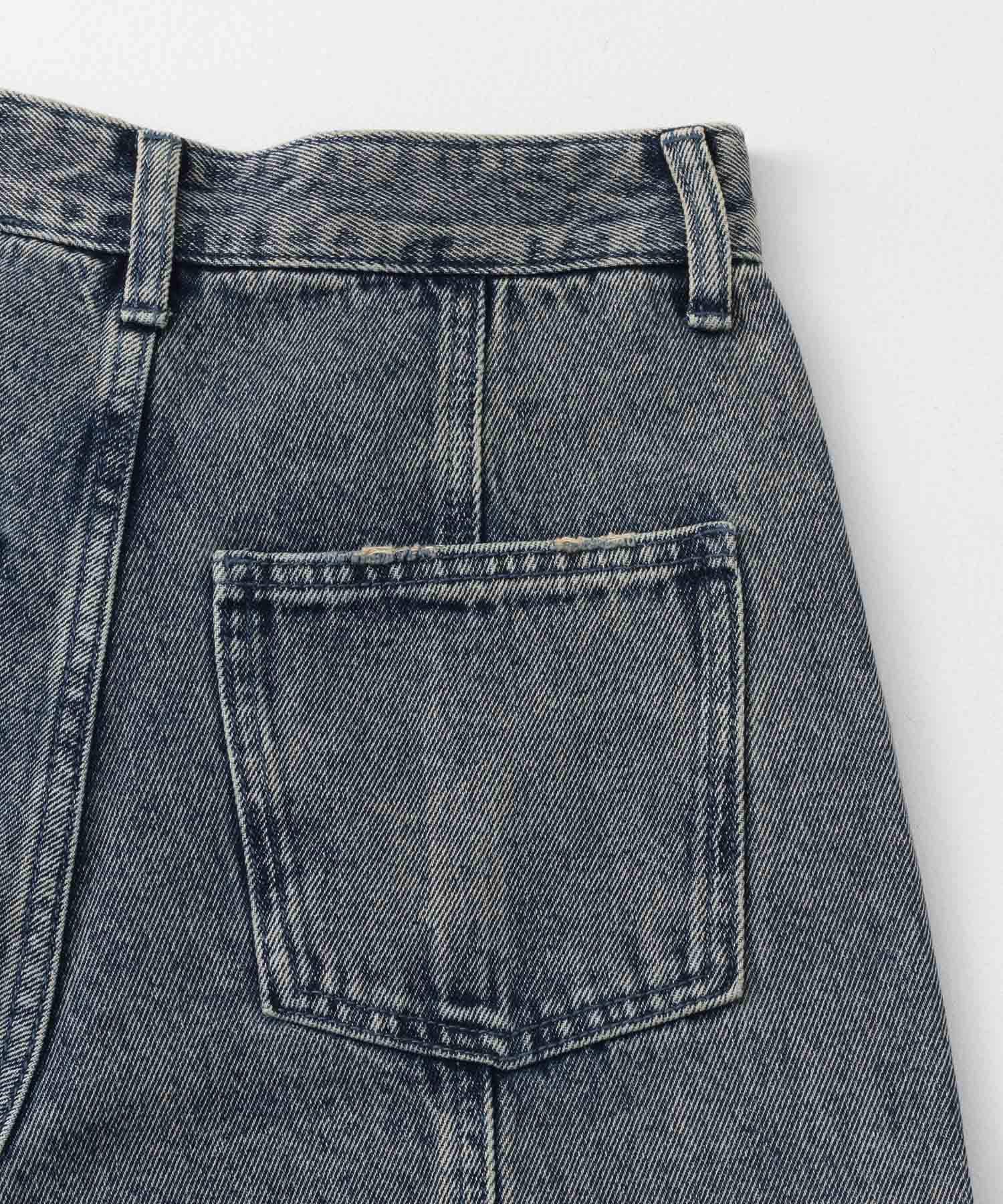 SENSE OF PLACE by URBAN RESEARCH「ヴィンテージデニムワイドパンツ」|デニム|