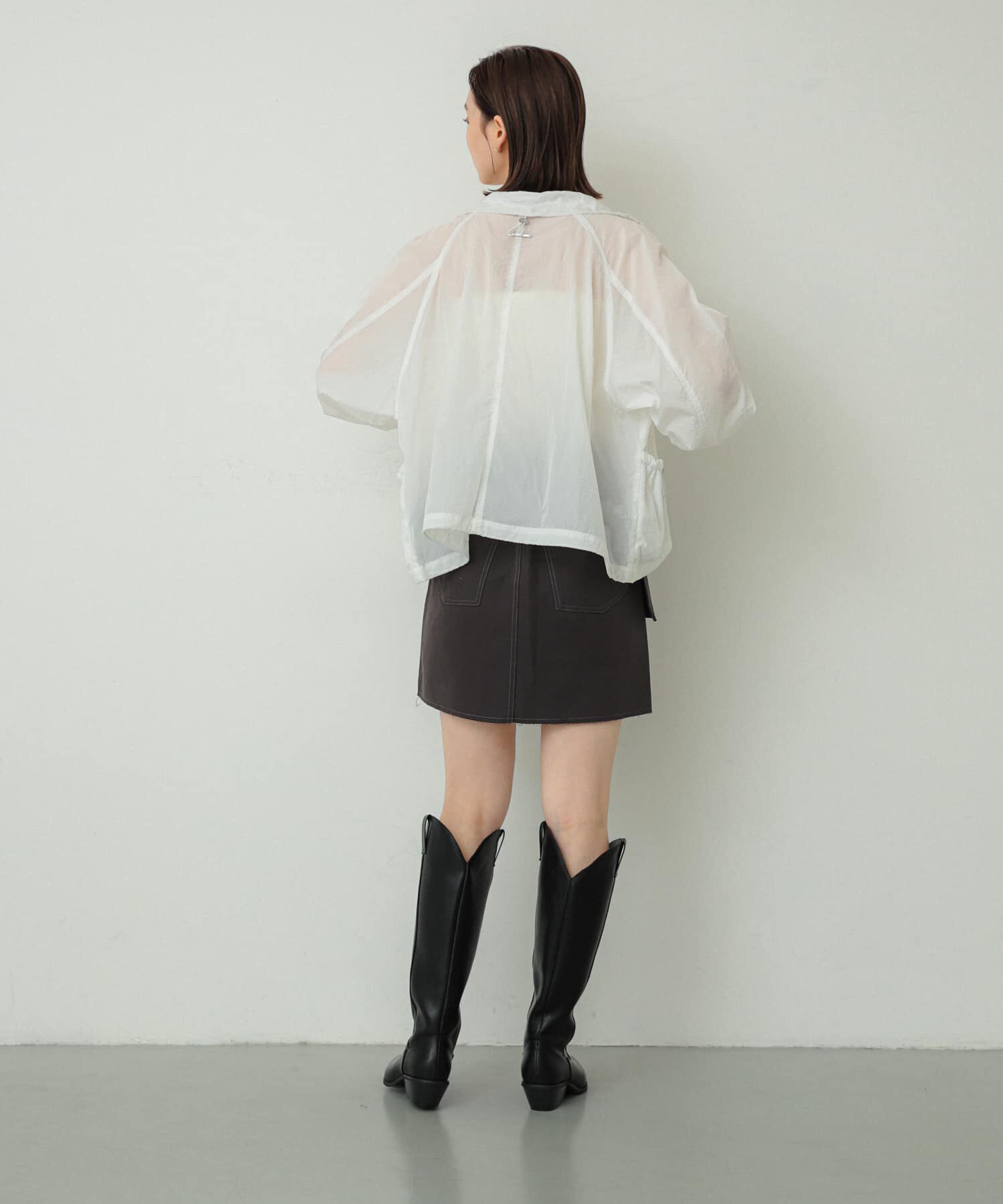 SENSE OF PLACE by URBAN RESEARCH「サイドポケットツキミニスカート」|スカート|