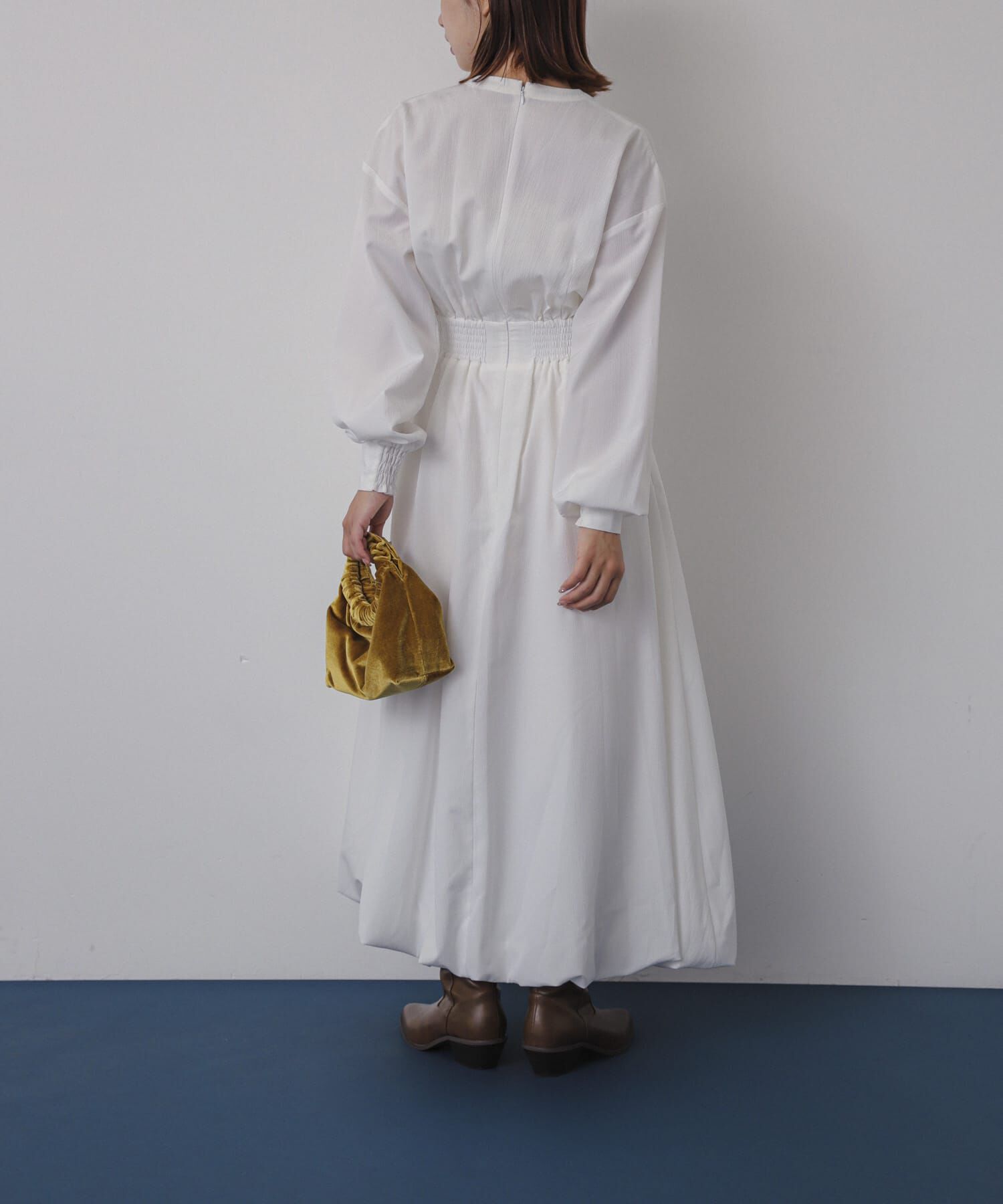 SENSE OF PLACE by URBAN RESEARCH「スキッパーバルーンワンピース」|ワンピース|