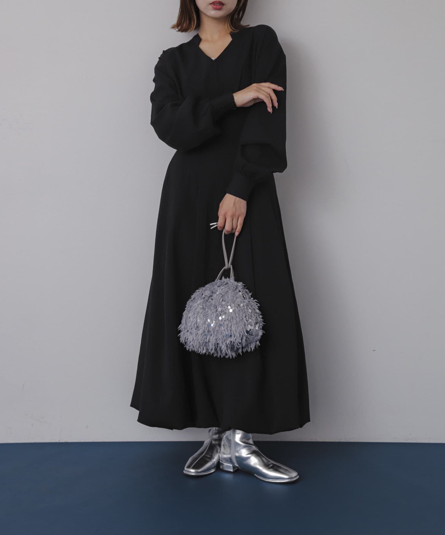 SENSE OF PLACE by URBAN RESEARCH「スキッパーバルーンワンピース」|ワンピース|