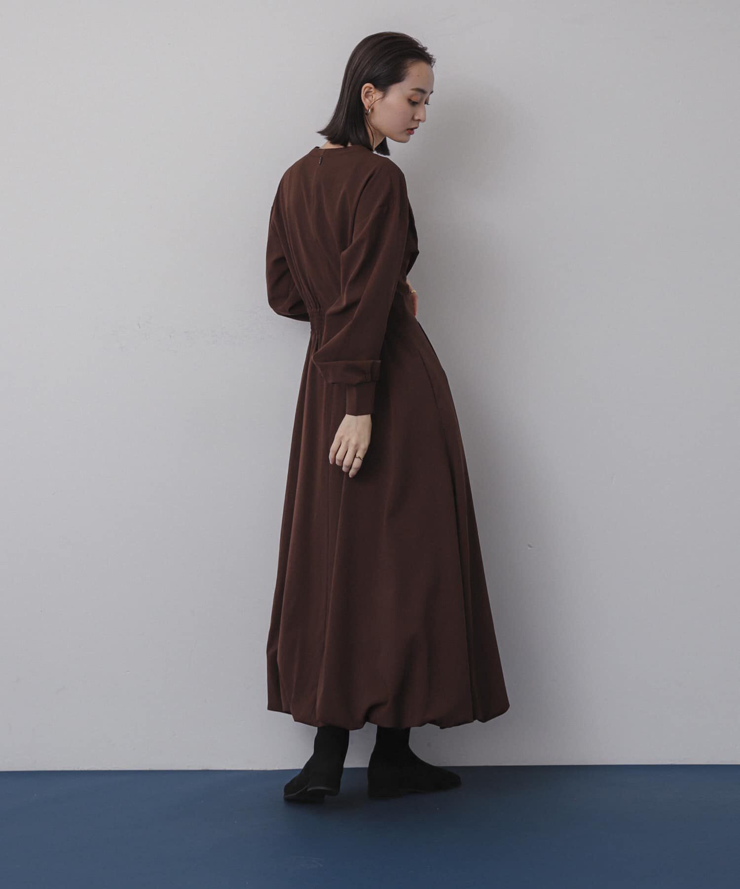 SENSE OF PLACE by URBAN RESEARCH「スキッパーバルーンワンピース」|ワンピース|