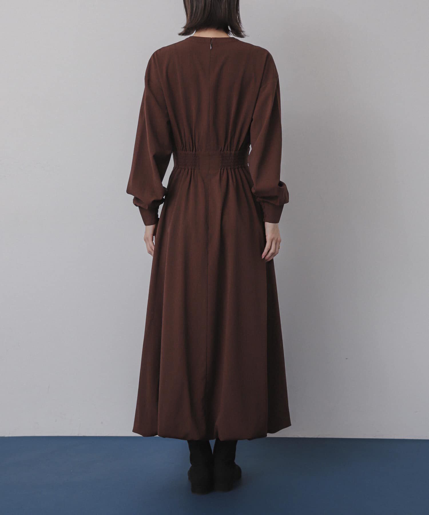 SENSE OF PLACE by URBAN RESEARCH「スキッパーバルーンワンピース」|ワンピース|