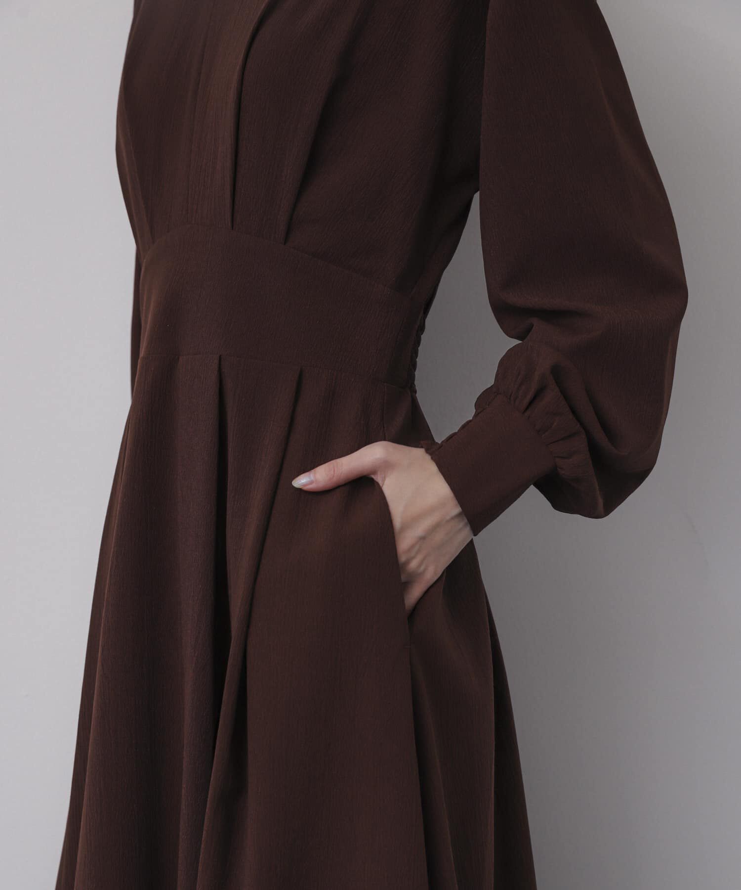 SENSE OF PLACE by URBAN RESEARCH「スキッパーバルーンワンピース」|ワンピース|