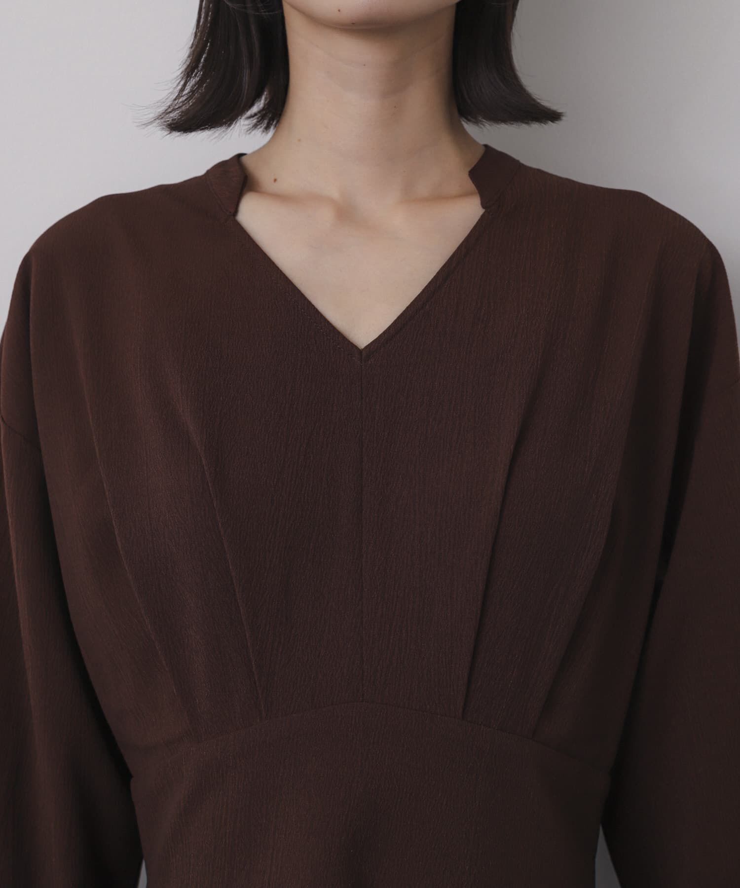 SENSE OF PLACE by URBAN RESEARCH「スキッパーバルーンワンピース」|ワンピース|