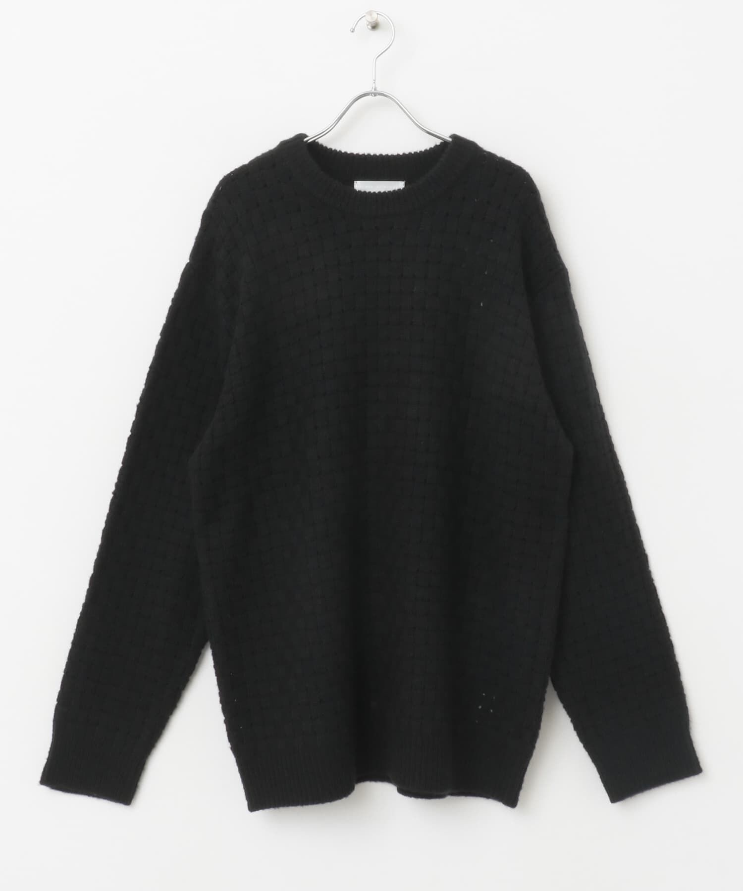 SENSE OF PLACE by URBAN RESEARCH「クロス編みシアークルーネックニット」|ニット・セーター|