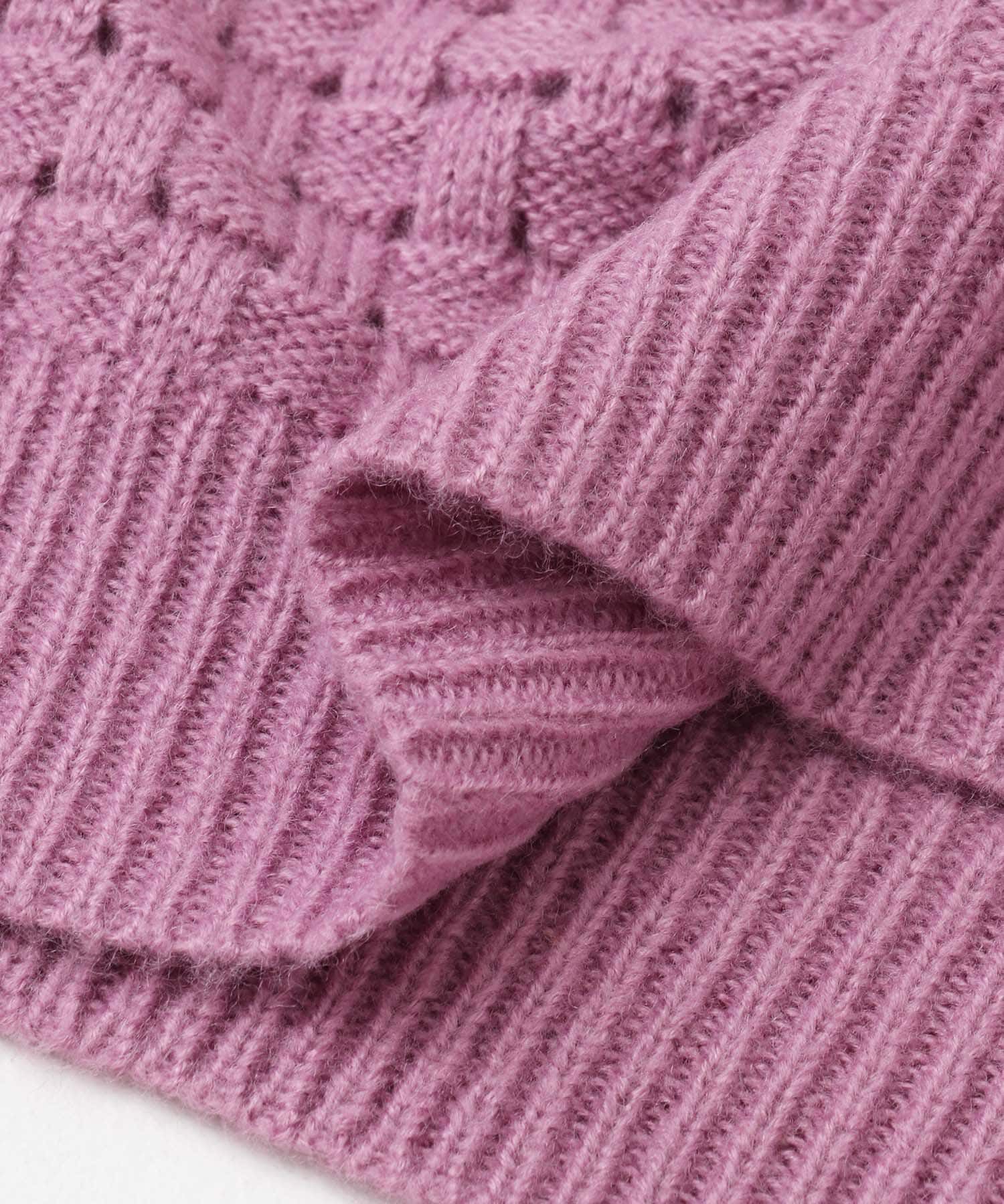 SENSE OF PLACE by URBAN RESEARCH「クロス編みシアークルーネックニット」|ニット・セーター|