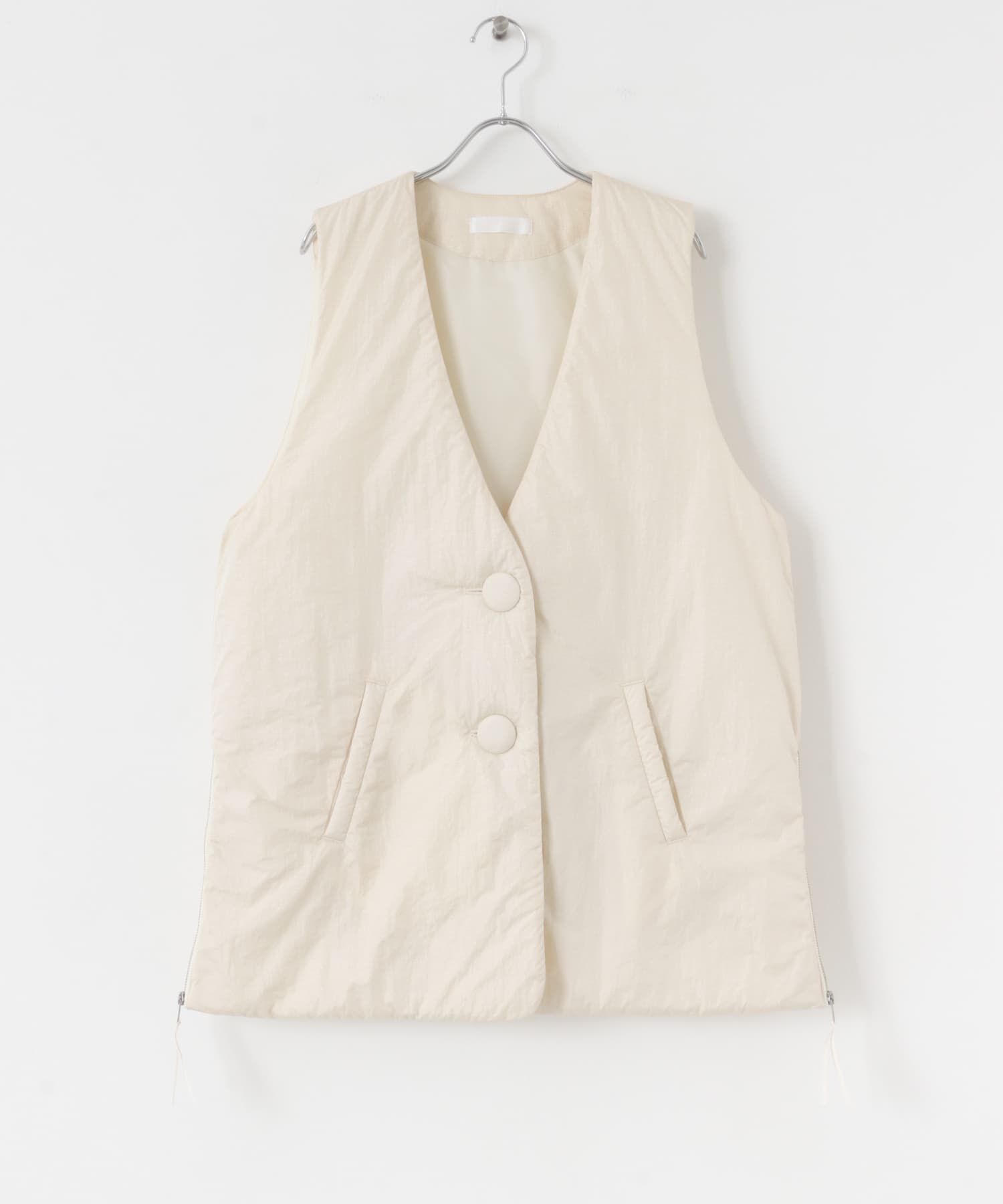 SENSE OF PLACE by URBAN RESEARCH「サイドジップパフベスト」|ダウンベスト・ベスト|