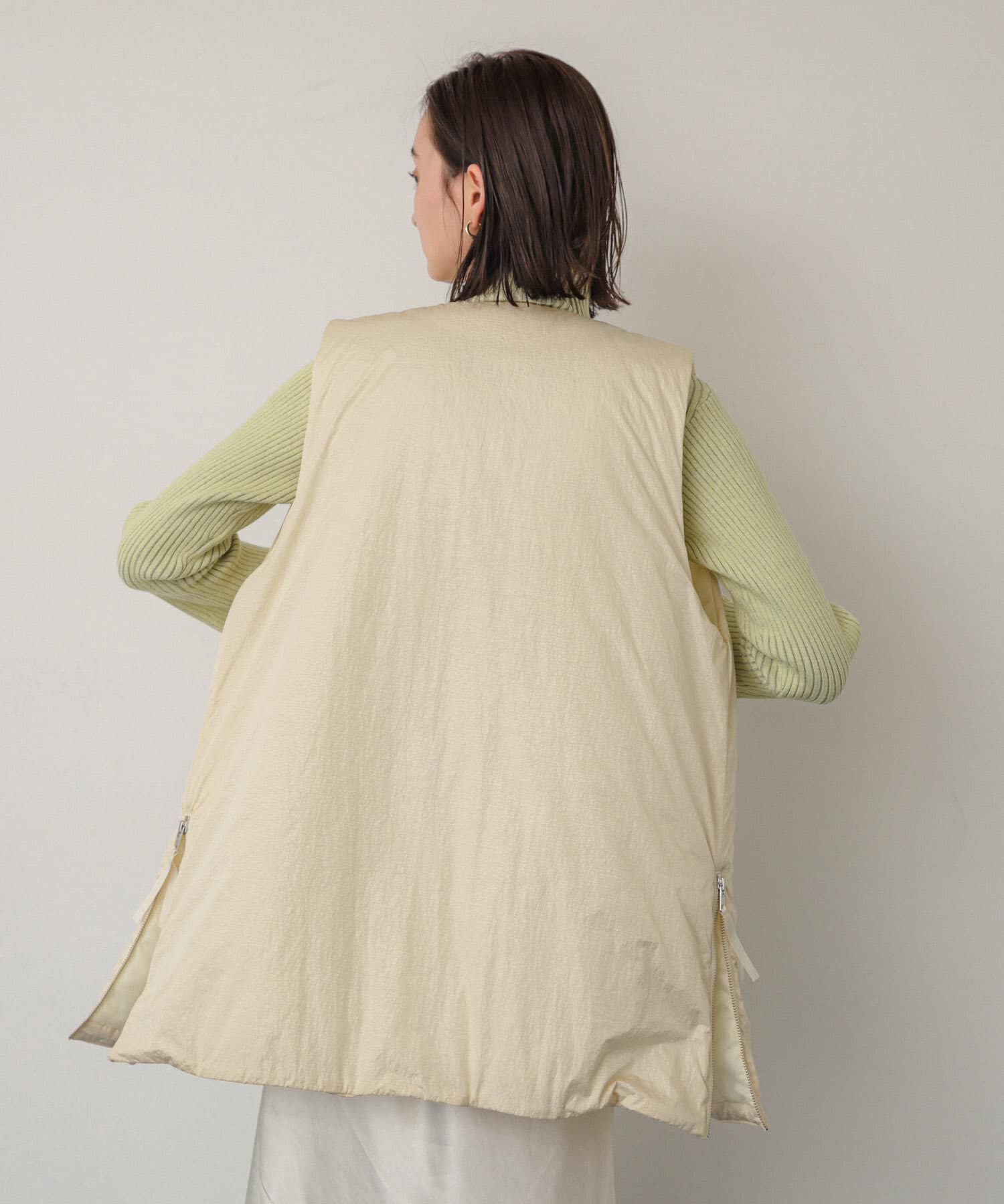 SENSE OF PLACE by URBAN RESEARCH「サイドジップパフベスト」|ダウンベスト・ベスト|