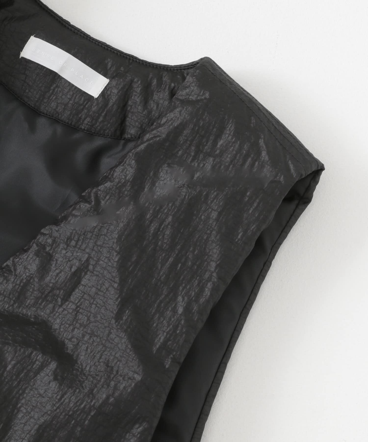 SENSE OF PLACE by URBAN RESEARCH「サイドジップパフベスト」|ダウンベスト・ベスト|