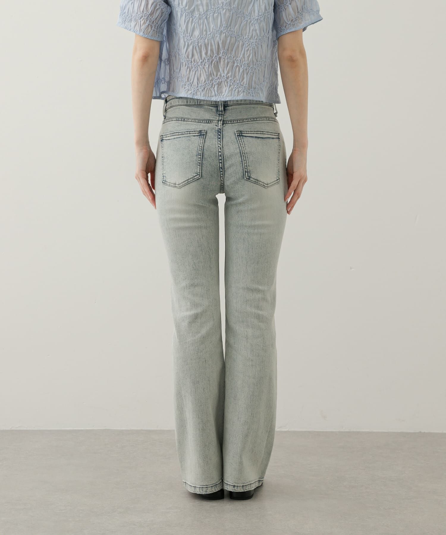 SENSE OF PLACE by URBAN RESEARCH「ローライズフレアデニムパンツ」|デニム|