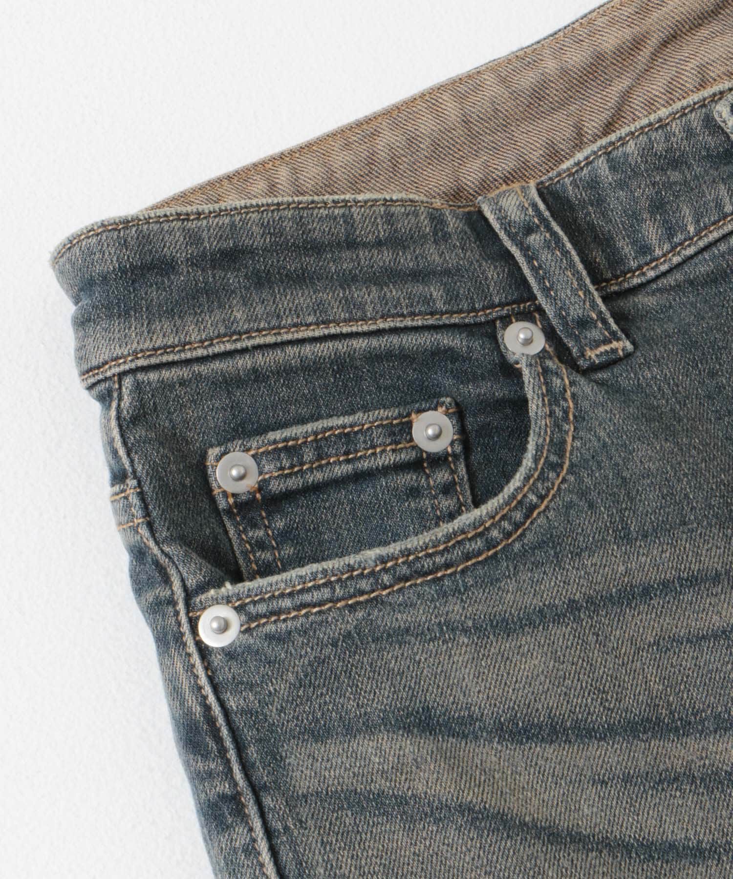 SENSE OF PLACE by URBAN RESEARCH「ローライズフレアデニムパンツ」|デニム|