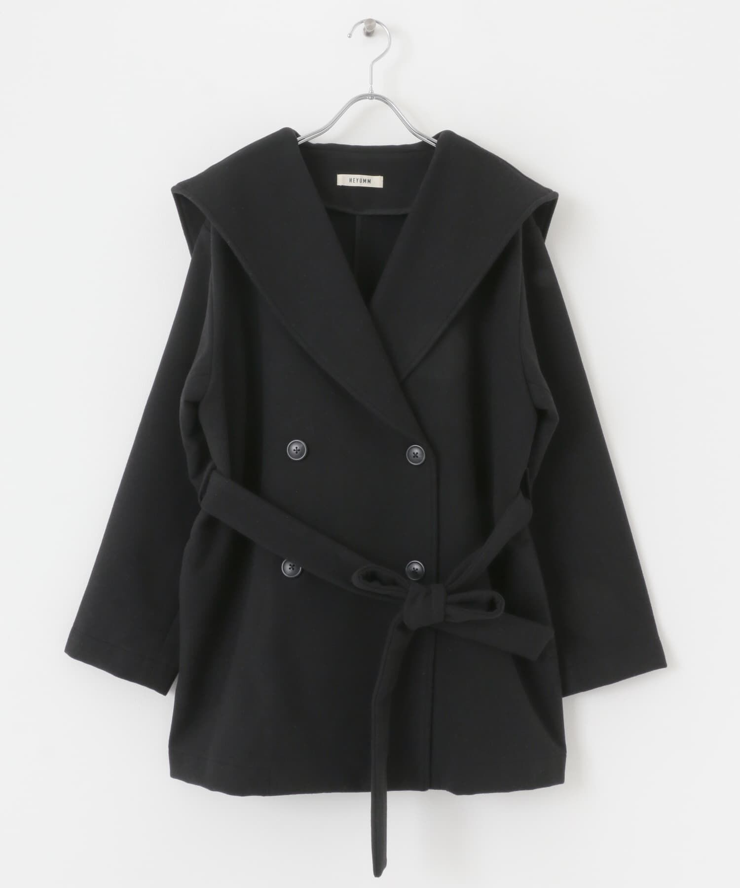 SENSE OF PLACE by URBAN RESEARCH「ビッグカラーミディコート」|ノーカラーコート|