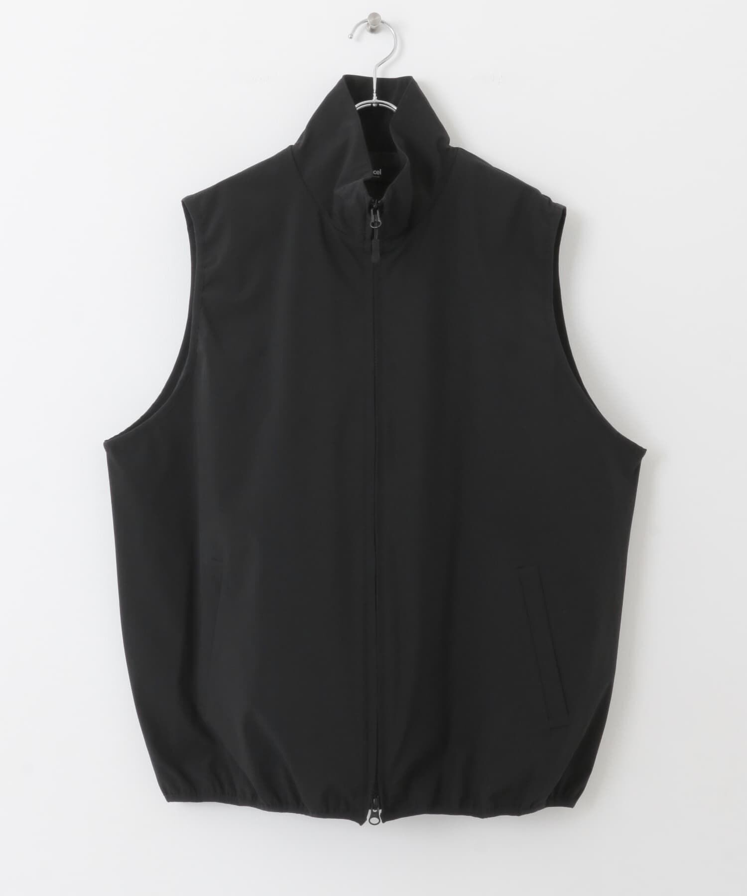 SENSE OF PLACE by URBAN RESEARCH「Uiscel　リップストップスタンドカラーベスト」|ノーカラーコート|