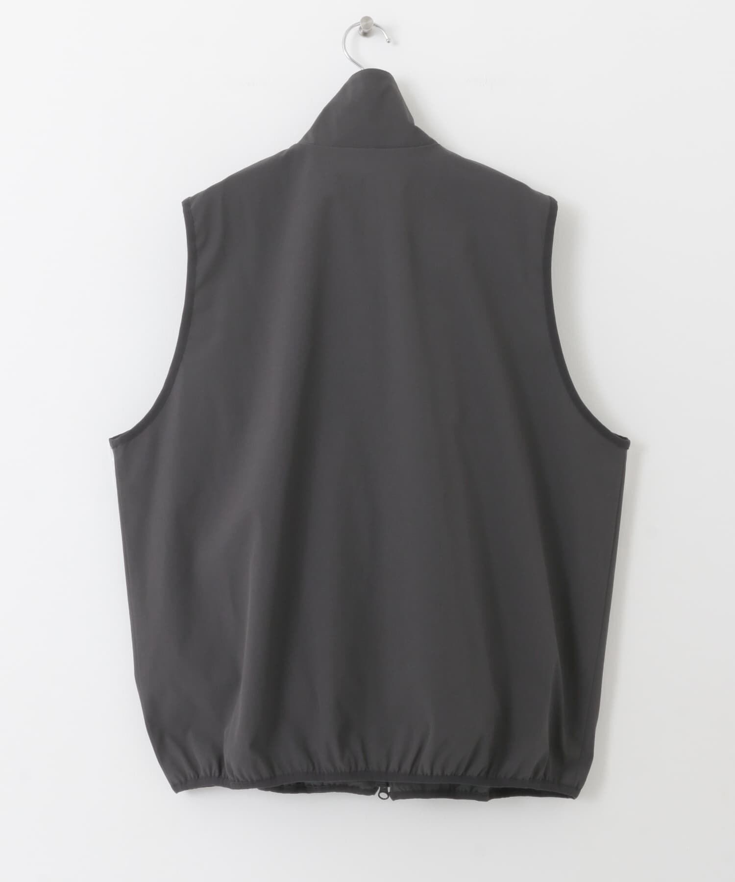 SENSE OF PLACE by URBAN RESEARCH「Uiscel　リップストップスタンドカラーベスト」|ノーカラーコート|