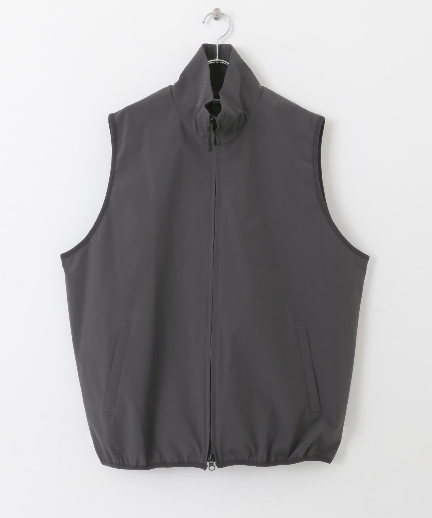 SENSE OF PLACE by URBAN RESEARCH「Uiscel　リップストップスタンドカラーベスト」|ノーカラーコート|