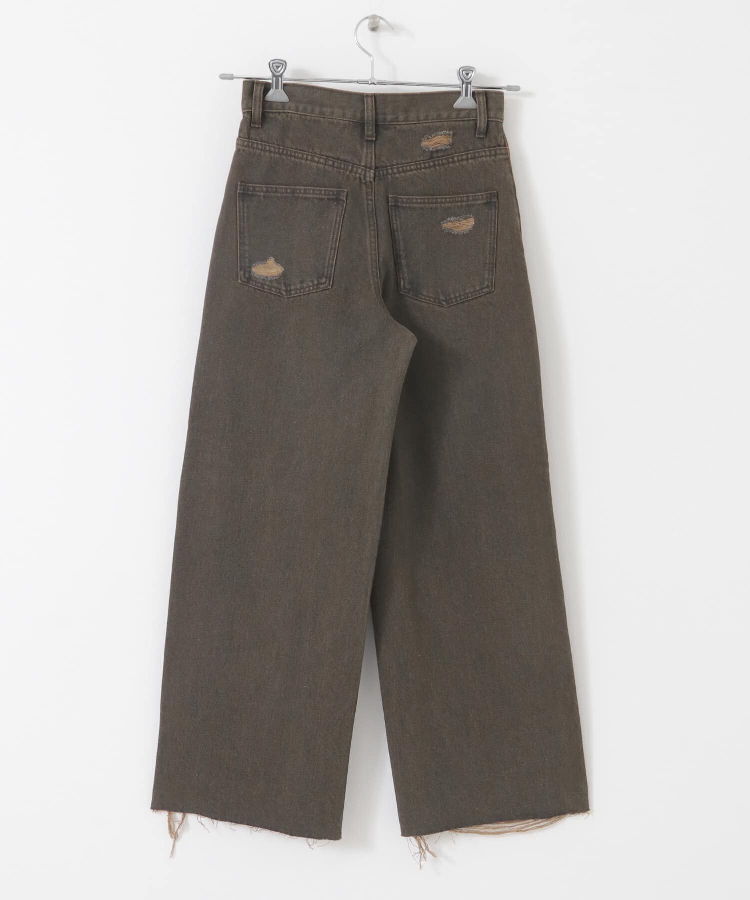 SENSE OF PLACE by URBAN RESEARCH「ダメージストレートデニム」|デニム|