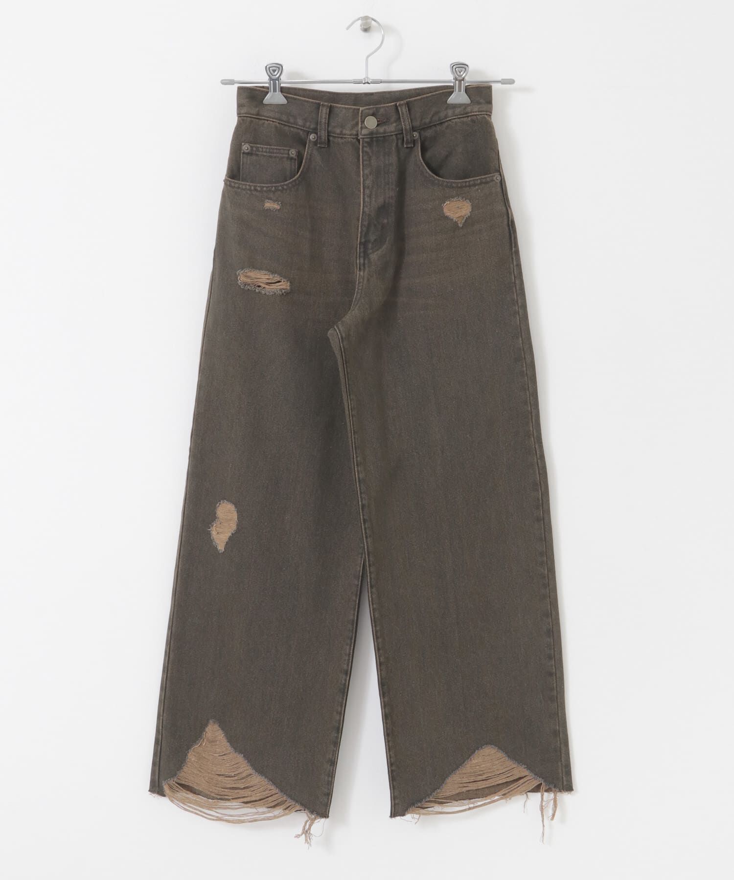 SENSE OF PLACE by URBAN RESEARCH「ダメージストレートデニム」|デニム|