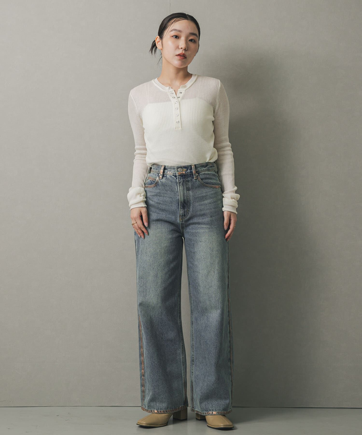 SENSE OF PLACE by URBAN RESEARCH「ハクプリントデニム」|デニム|