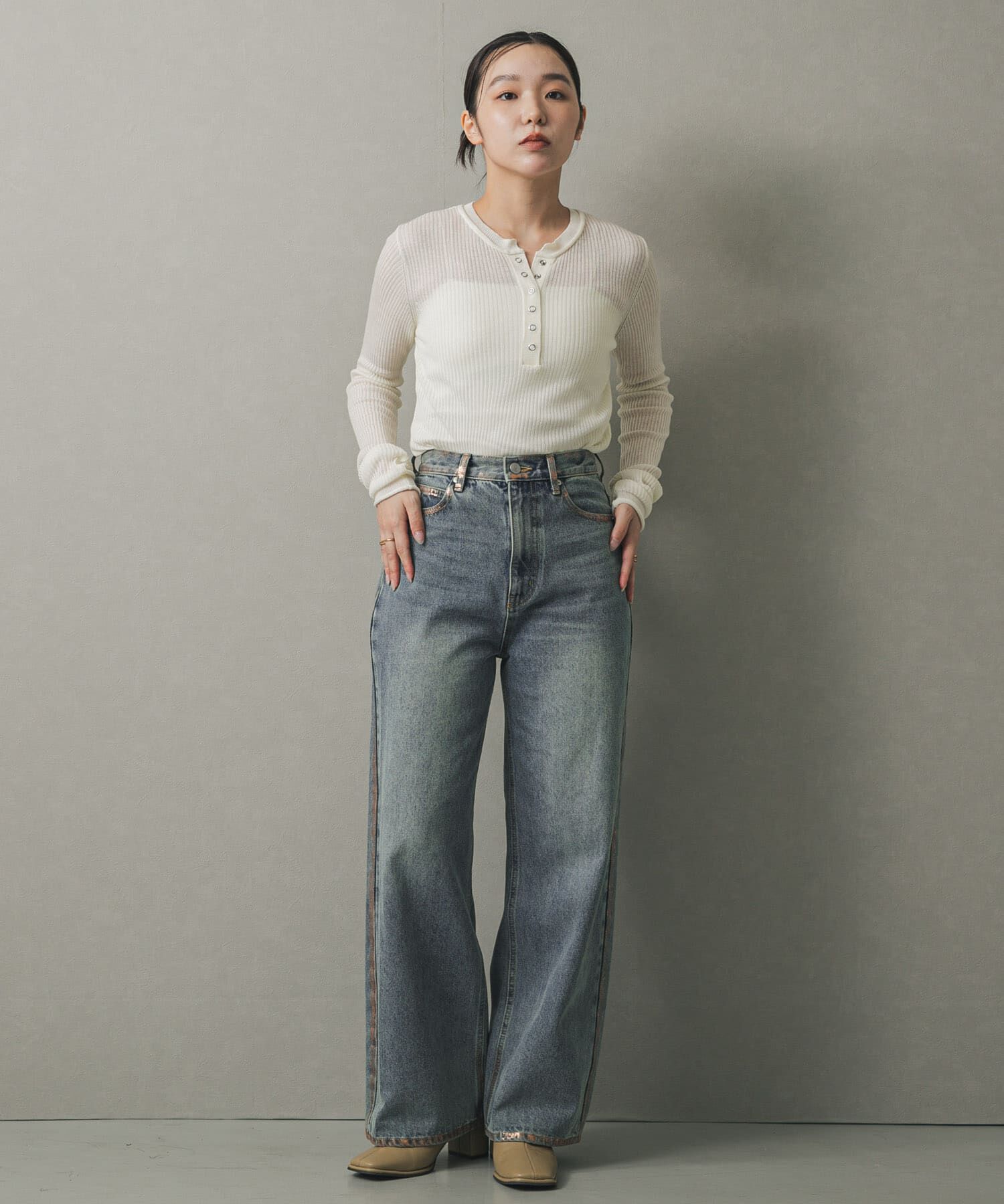 SENSE OF PLACE by URBAN RESEARCH「ハクプリントデニム」|デニム|