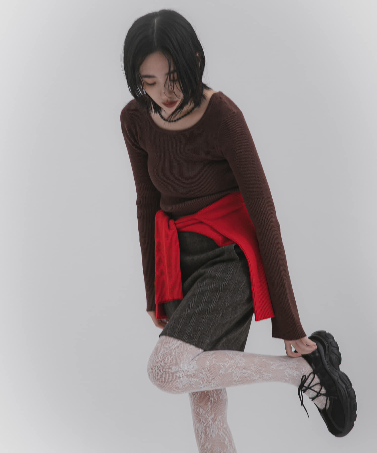 SENSE OF PLACE by URBAN RESEARCH「レースアップバレエスニーカー」|スニーカー|