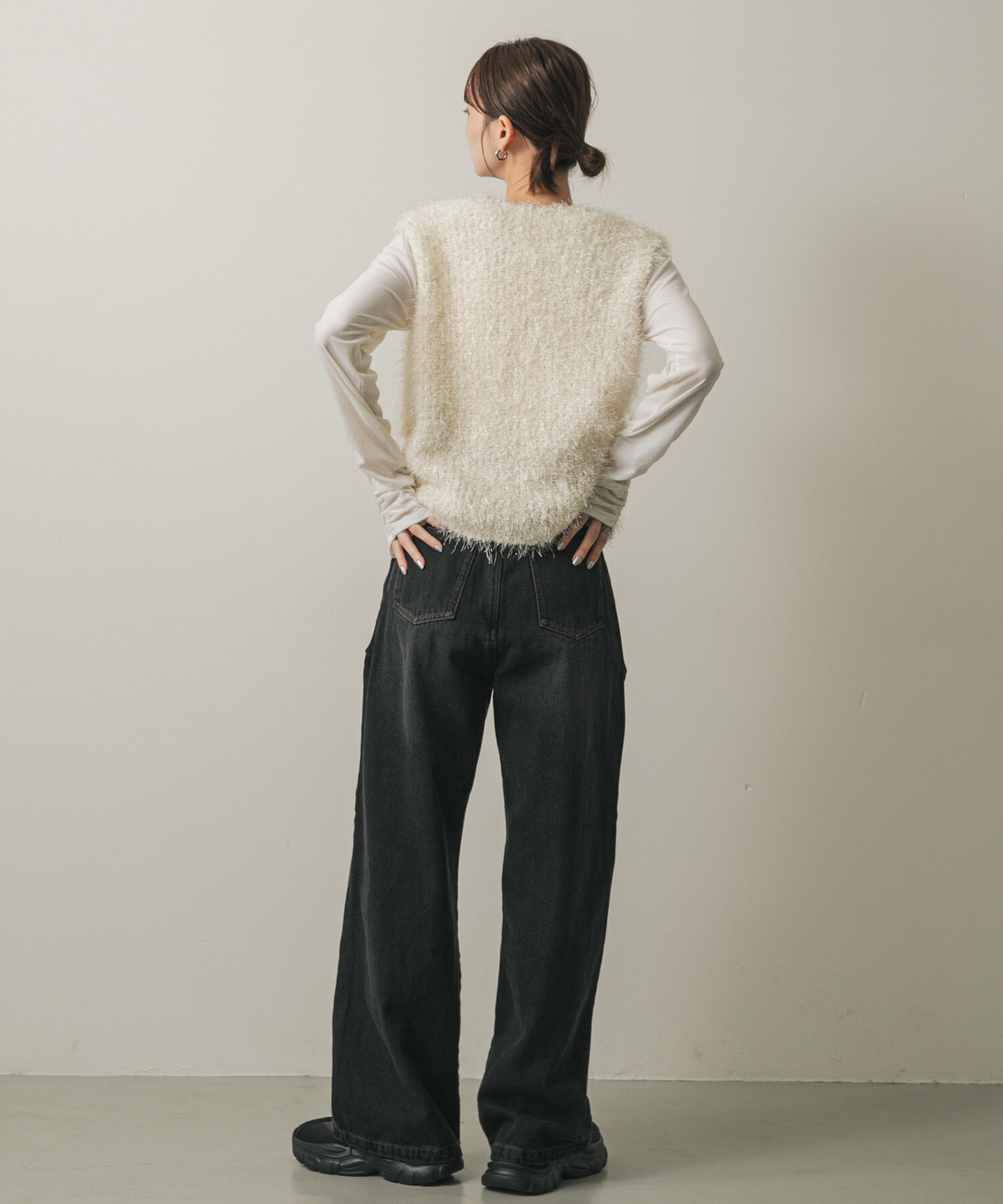 SENSE OF PLACE by URBAN RESEARCH「『WEB/一部店舗限定サイズ』サイドカットアウトデニム」|デニム|