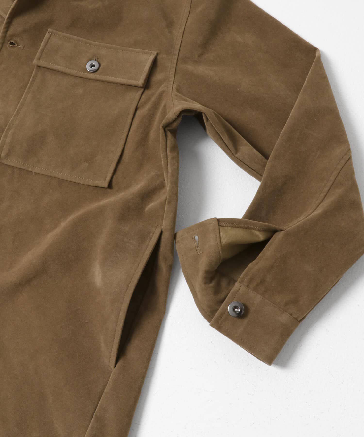 SENSE OF PLACE by URBAN RESEARCH「F/Sジャケット」|ノーカラーコート|