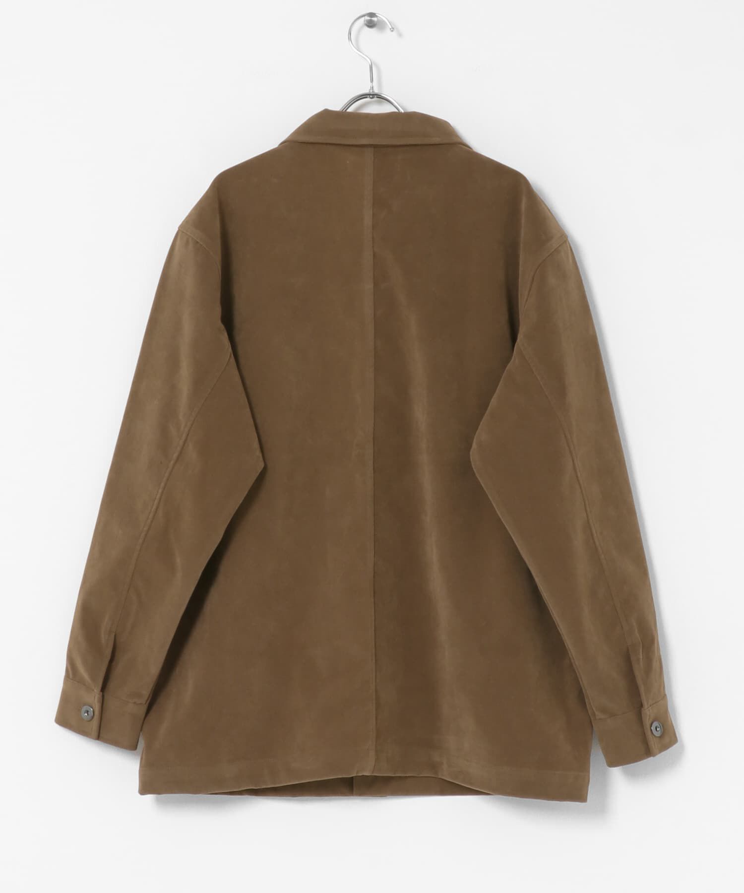 SENSE OF PLACE by URBAN RESEARCH「F/Sジャケット」|ノーカラーコート|