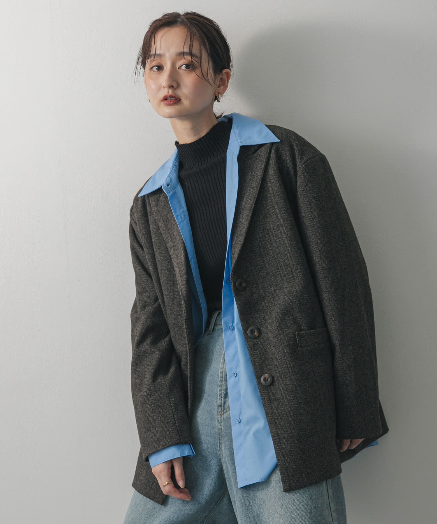 SENSE OF PLACE by URBAN RESEARCH「ジャージーメルトンテーラード」|その他|