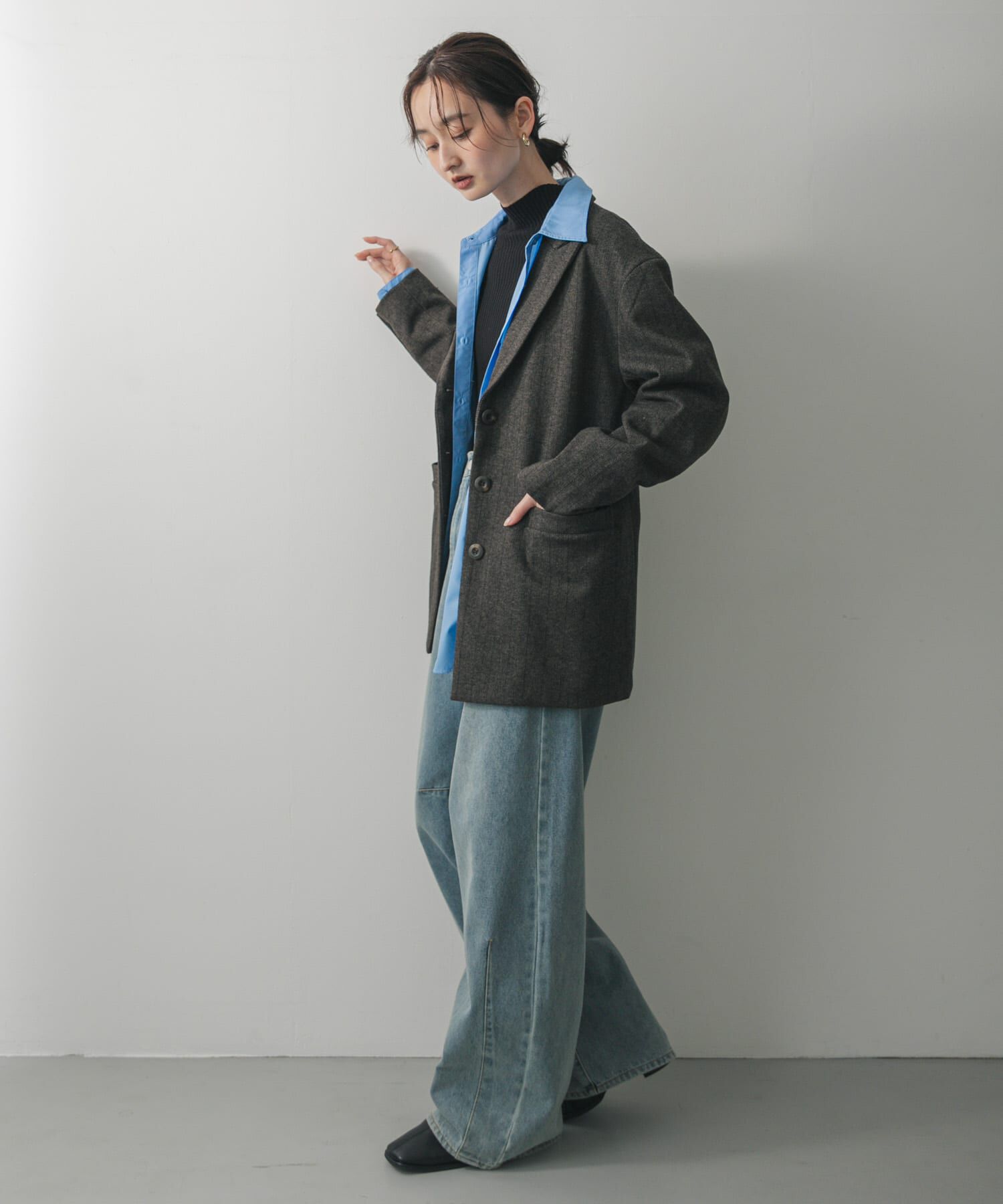 SENSE OF PLACE by URBAN RESEARCH「ジャージーメルトンテーラード」|その他|