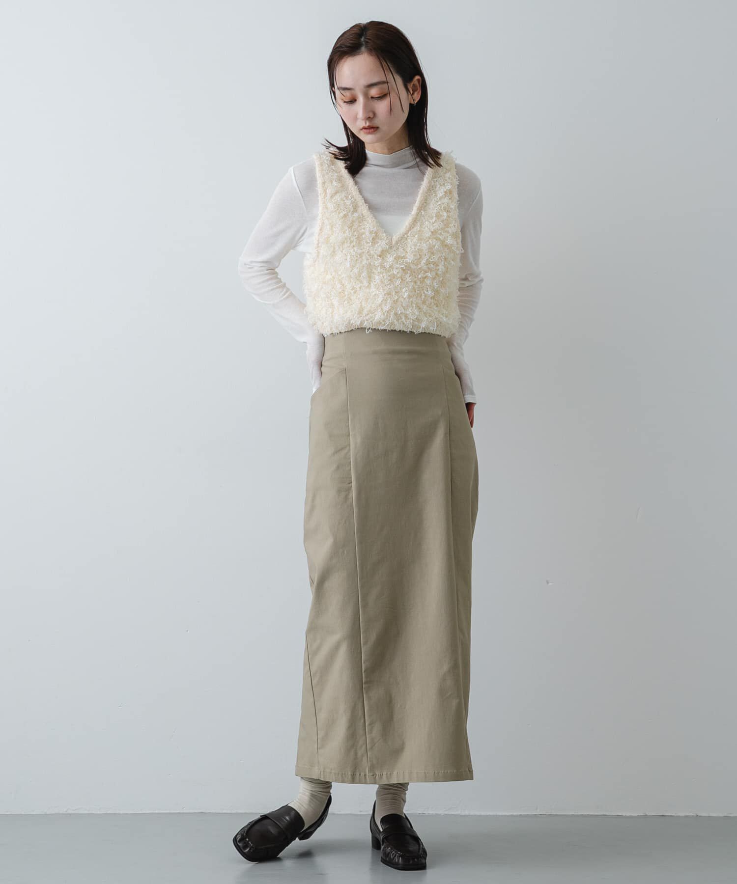 SENSE OF PLACE by URBAN RESEARCH「『一部WEB限定サイズ』ストレッチタイトスカート」|スカート|