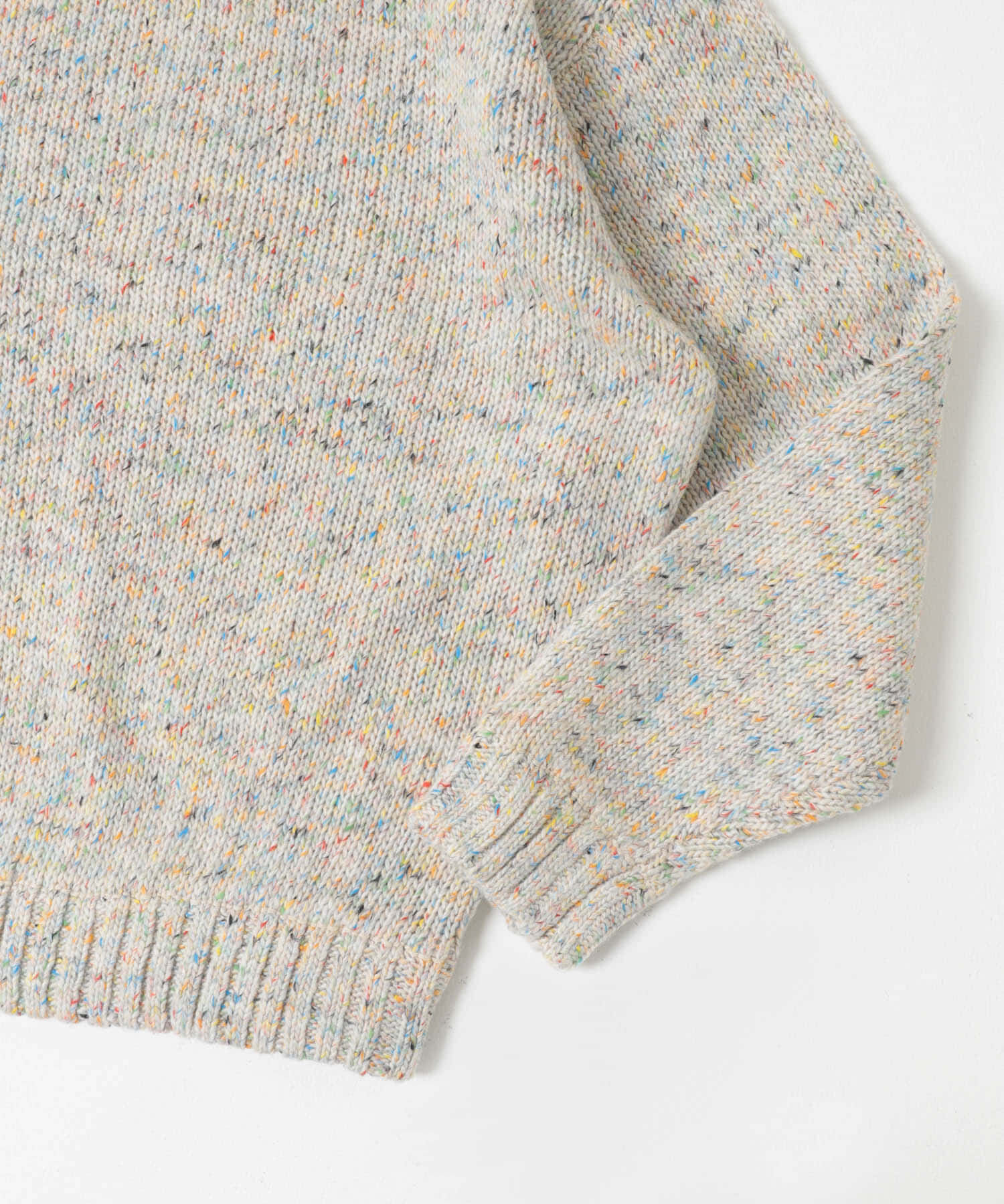 SENSE OF PLACE by URBAN RESEARCH「『洗濯可』カラーネップニットプルオーバー」|ニット・セーター|