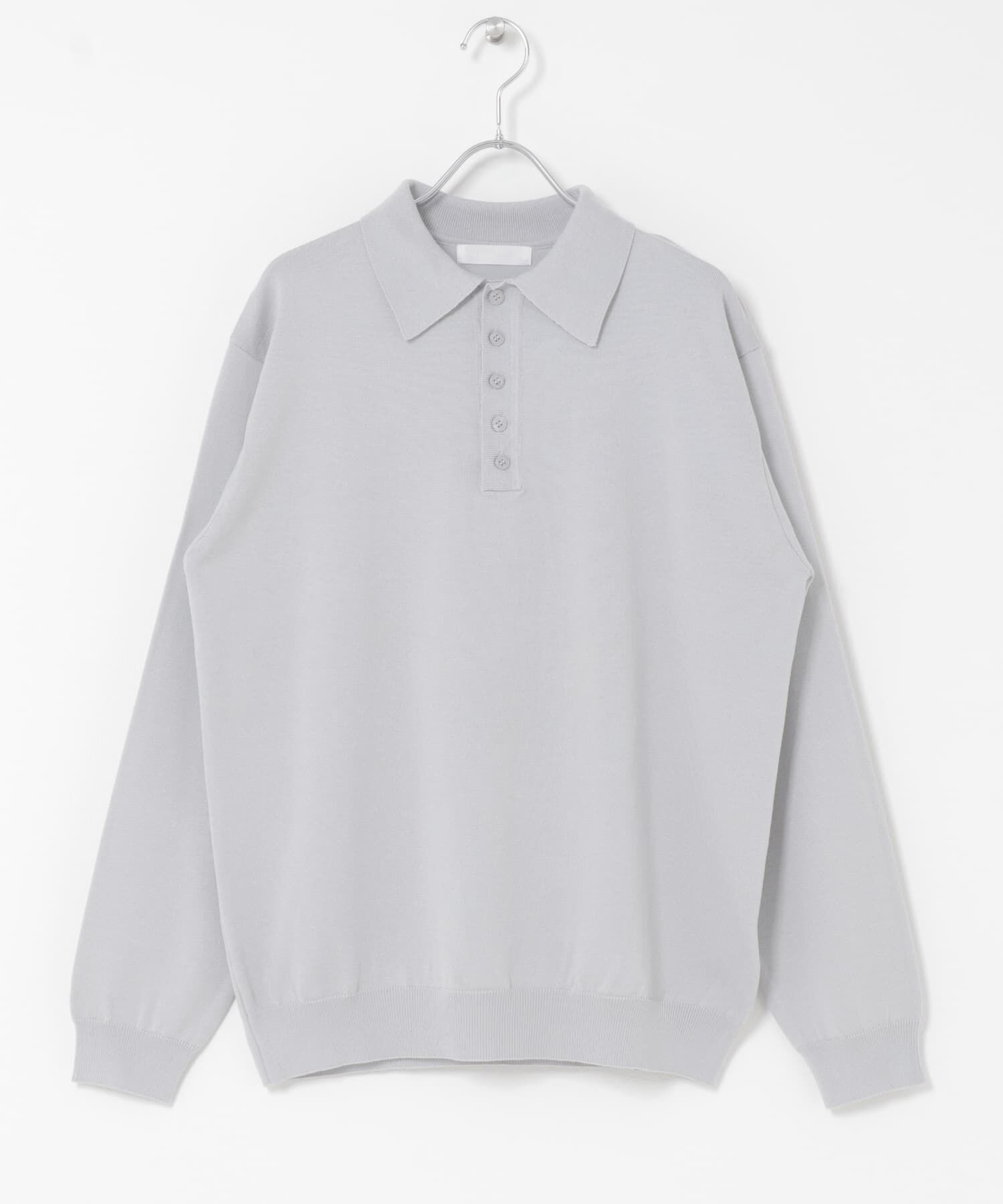 SENSE OF PLACE by URBAN RESEARCH「『洗濯可/防花粉』SKIN Proofニットポロシャツ」|ニット・セーター|