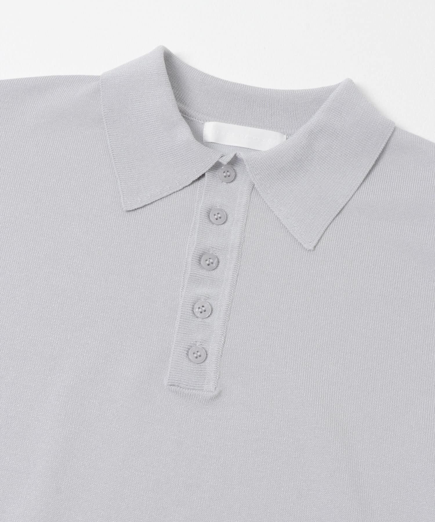 SENSE OF PLACE by URBAN RESEARCH「『洗濯可/防花粉』SKIN Proofニットポロシャツ」|ニット・セーター|