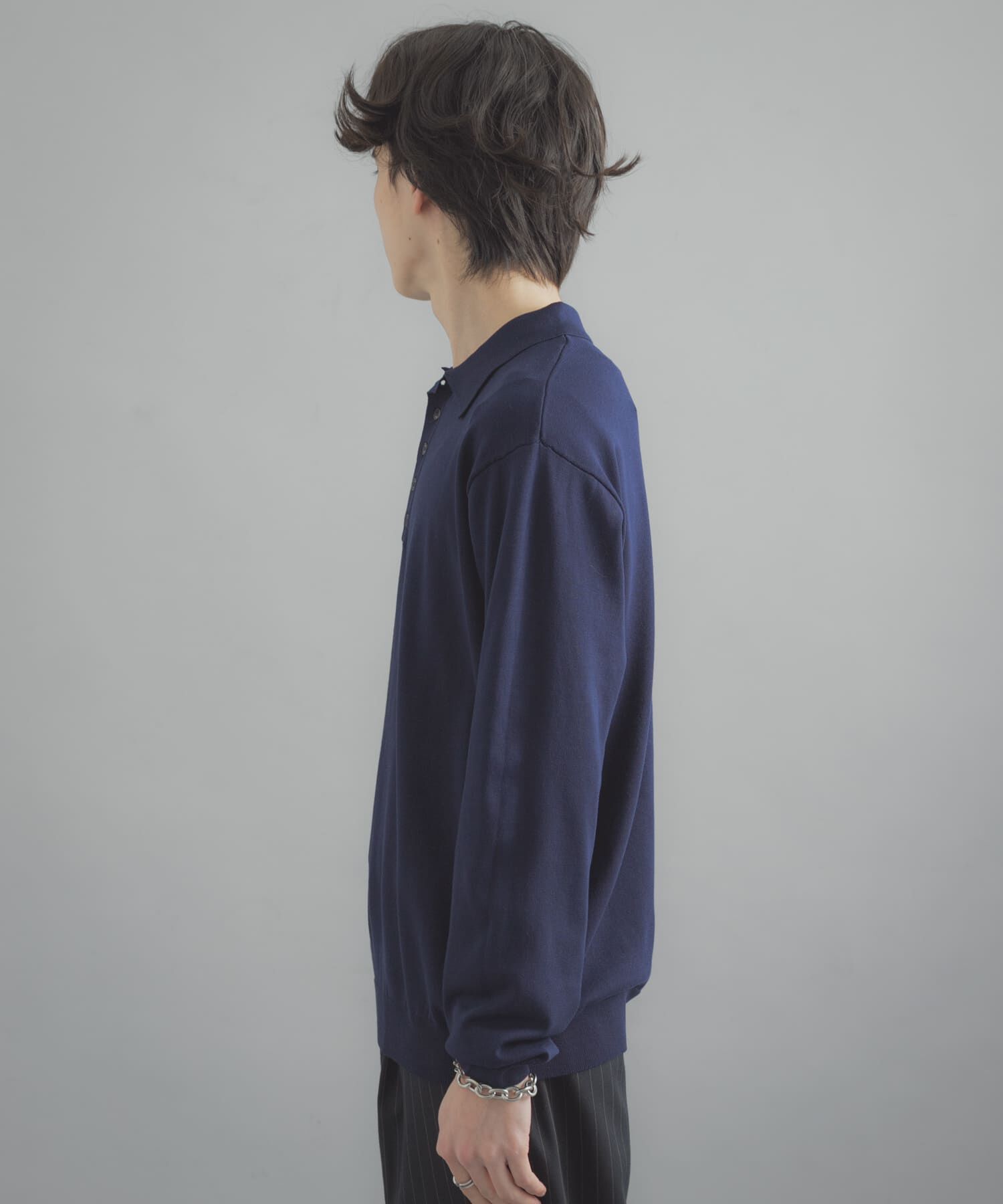 SENSE OF PLACE by URBAN RESEARCH「『洗濯可/防花粉』SKIN Proofニットポロシャツ」|ニット・セーター|