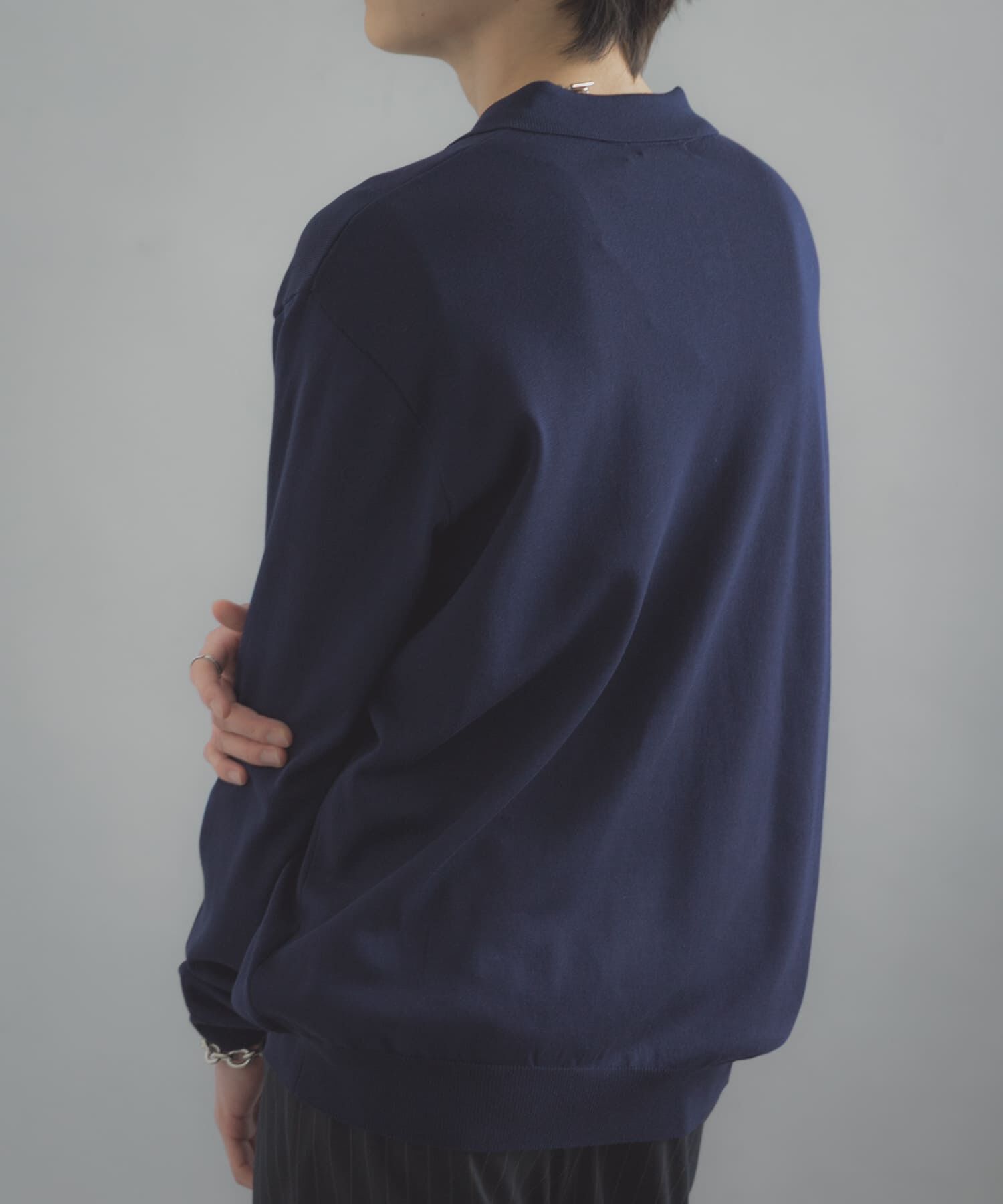 SENSE OF PLACE by URBAN RESEARCH「『洗濯可/防花粉』SKIN Proofニットポロシャツ」|ニット・セーター|